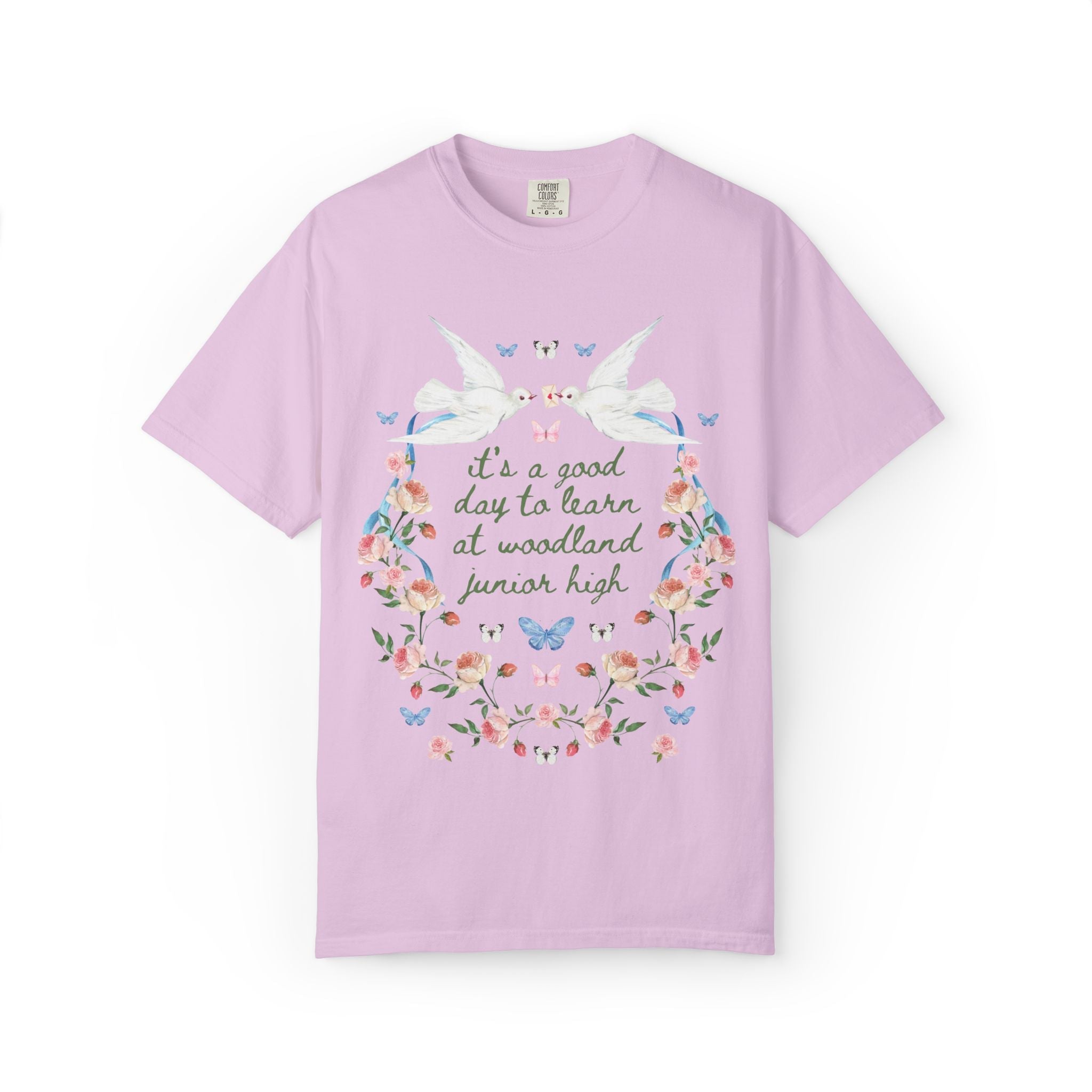 Woodland Junior High School Tee Shirt: It's a Good Day to Learn - Opal and June