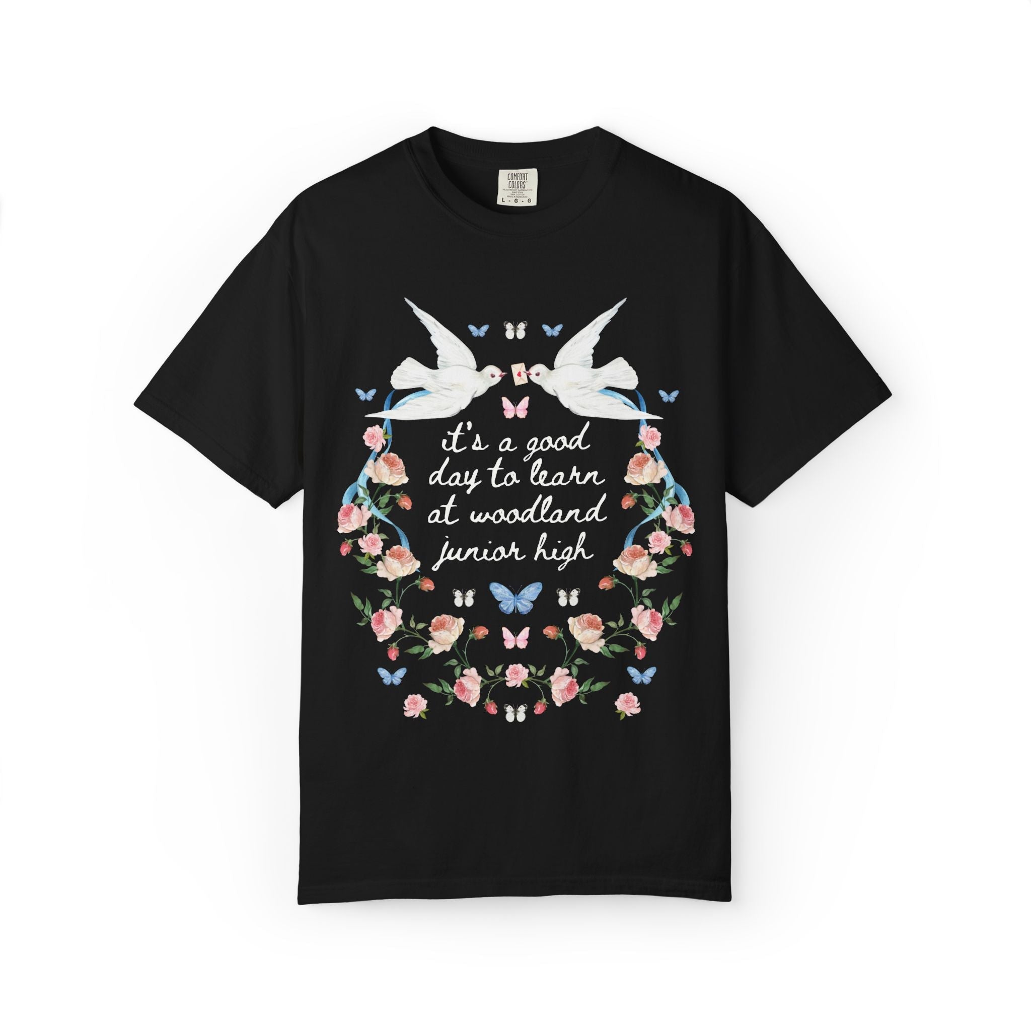 Woodland Junior High School Tee Shirt: It's a Good Day to Learn - Opal and June