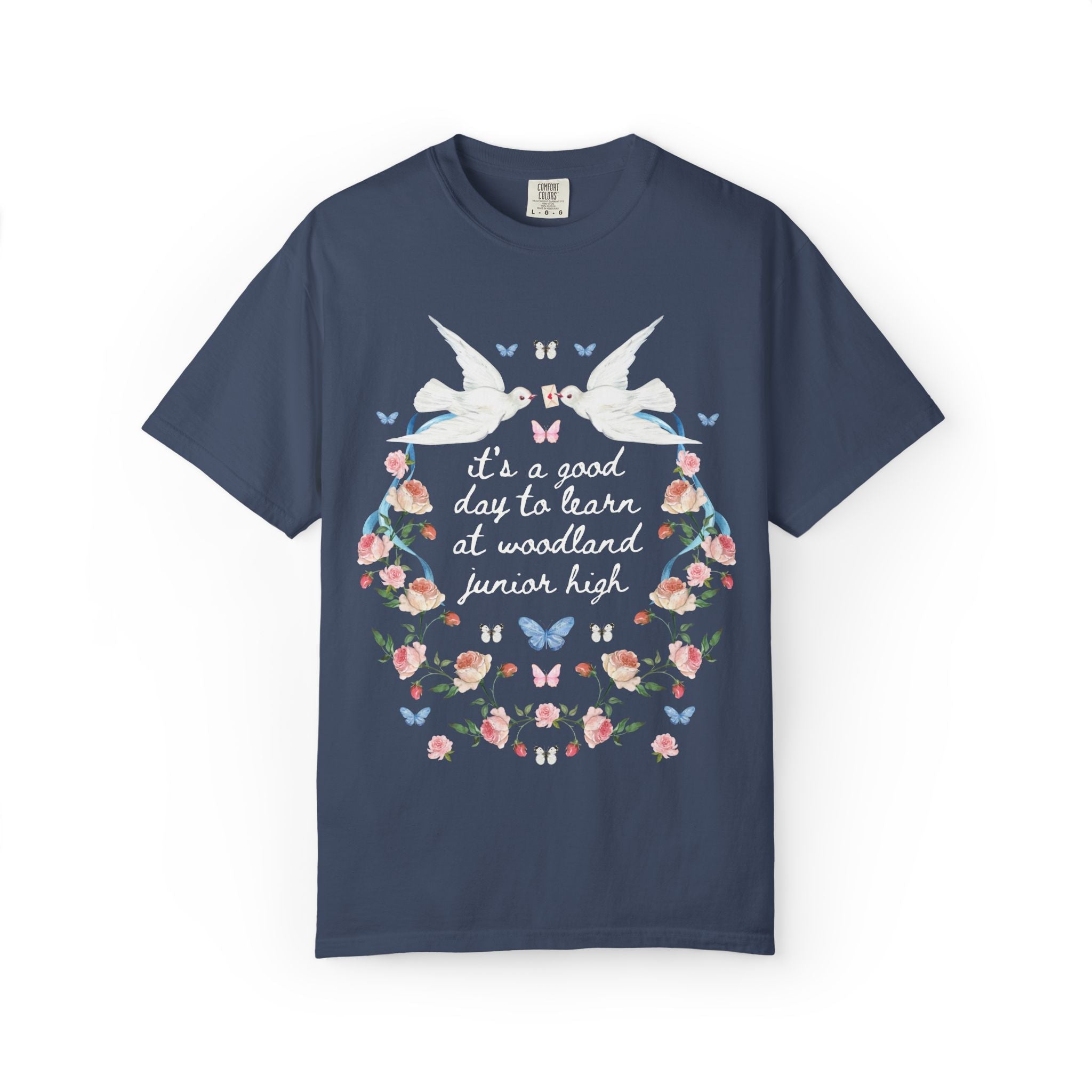 Woodland Junior High School Tee Shirt: It's a Good Day to Learn - Opal and June