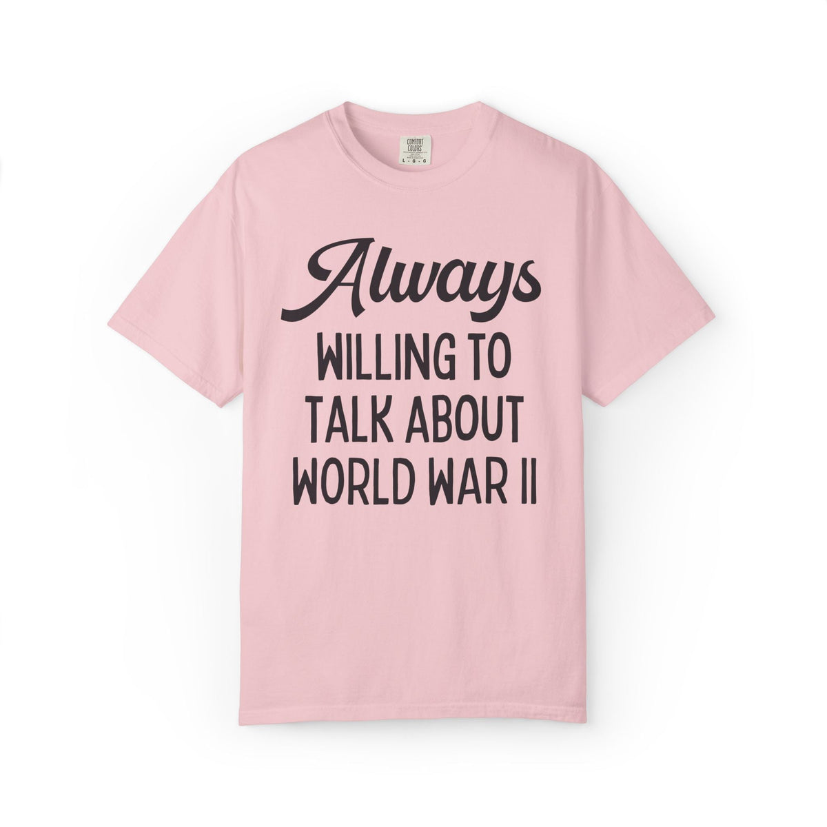 World War II History Buff Tee Shirt: World History, European History, Military History Gift, Dad Who Loves History, Social Studies Teacher - Opal and June