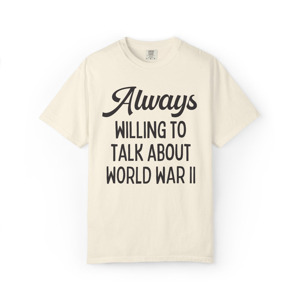World War II History Buff Tee Shirt: World History, European History, Military History Gift, Dad Who Loves History, Social Studies Teacher - Opal and June