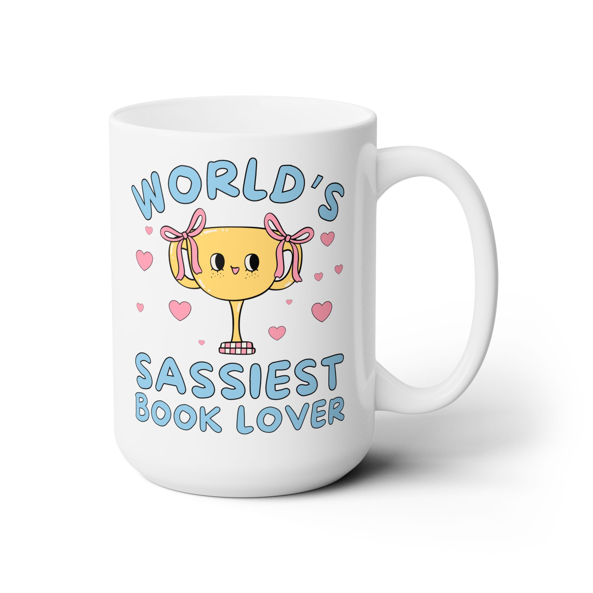 World's Sassiest Book Lover Coffee Mug - Opal and June