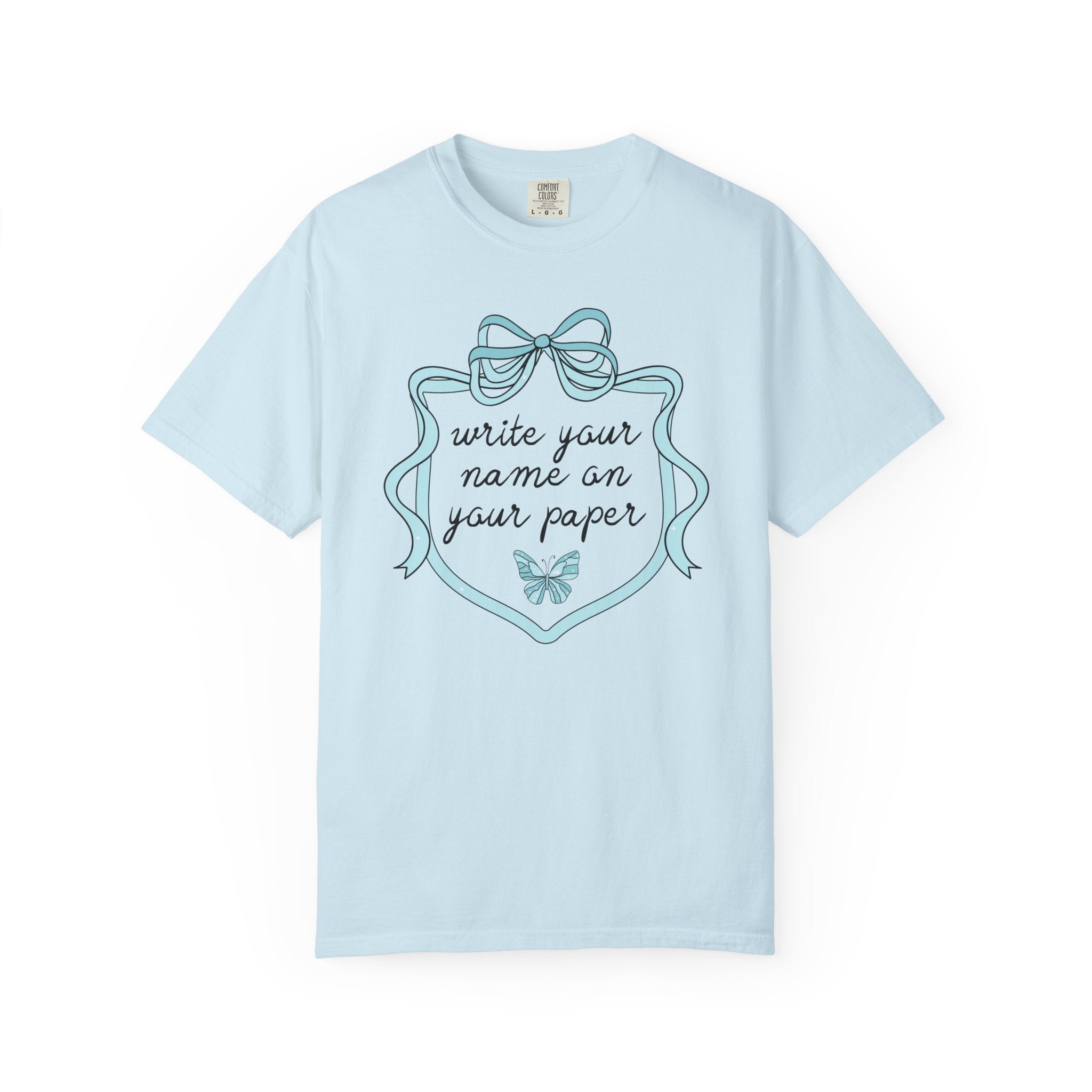 Write Your Name on Your Paper - Opal and June