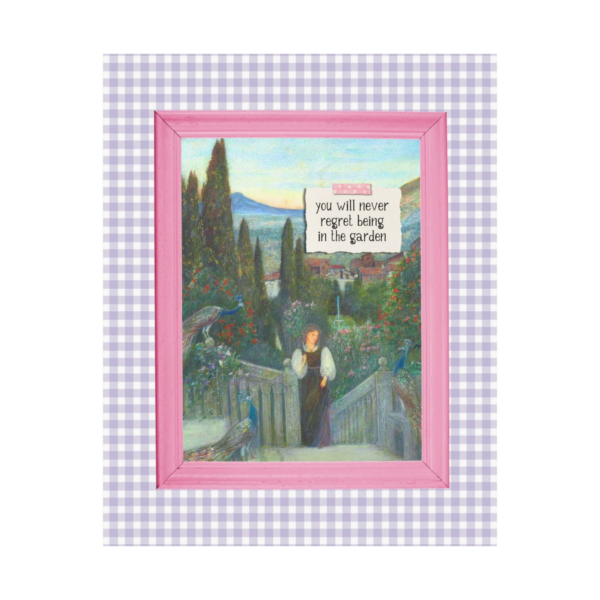 You Will Never Regret Being in the Garden - Opal and June