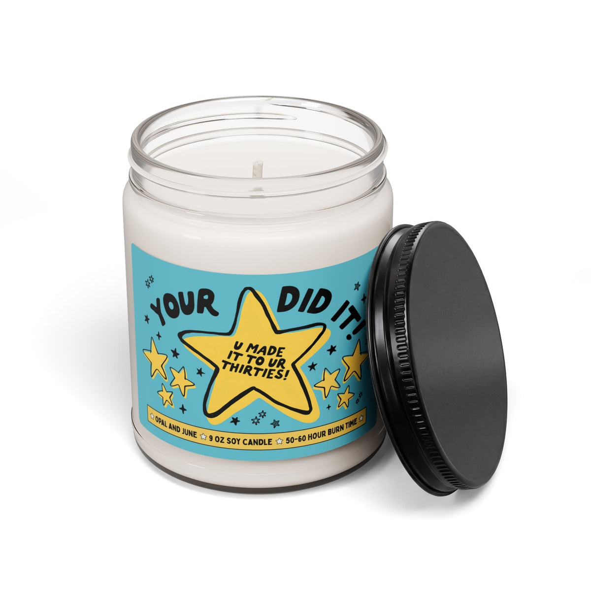 Your Did It! U Made it To Your Thirties! | Funny and Cute Congratulations Gift for Thirtieth Birthday, Cute 30th Birthday Gift for Best Friend or Sister - Opal and June