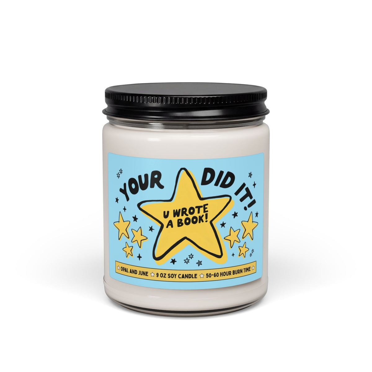 Your Did It! U Wrote a Book! | Funny and Cute Congratulations Gift for Author, Cute New Writer Gift for Published Author, Self Published Writer Gift - Opal and June