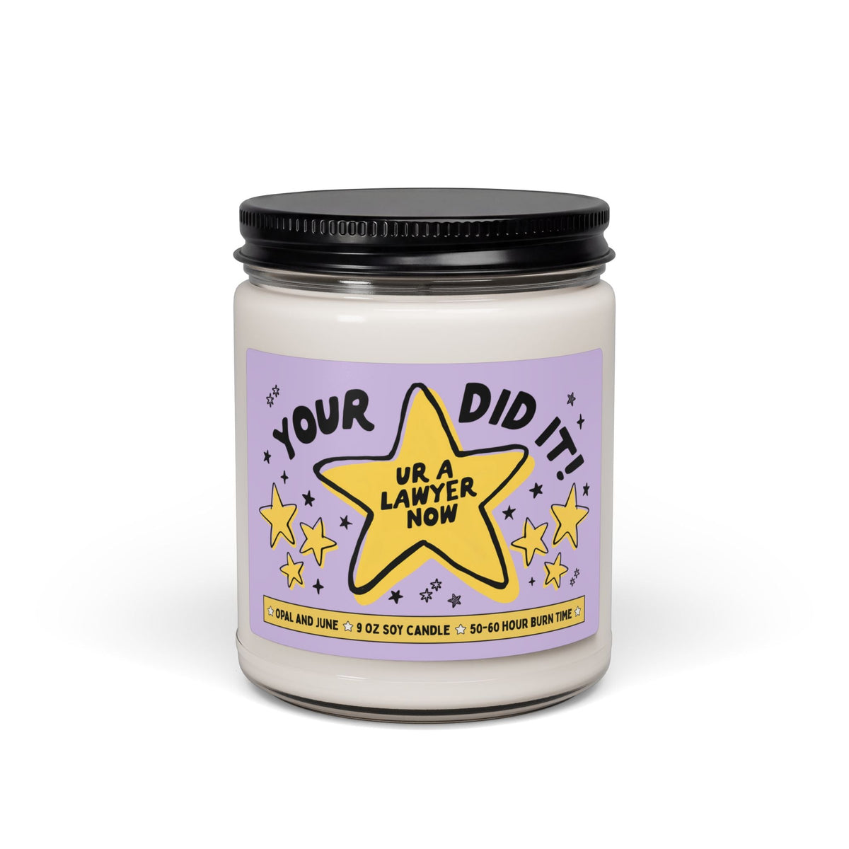 Your Did It! Ur A Lawyer Now! | Funny and Cute Congratulations Gift for New Lawyer, Cute Law School Graduation Gift for Friend with First Lawyer Job - Opal and June