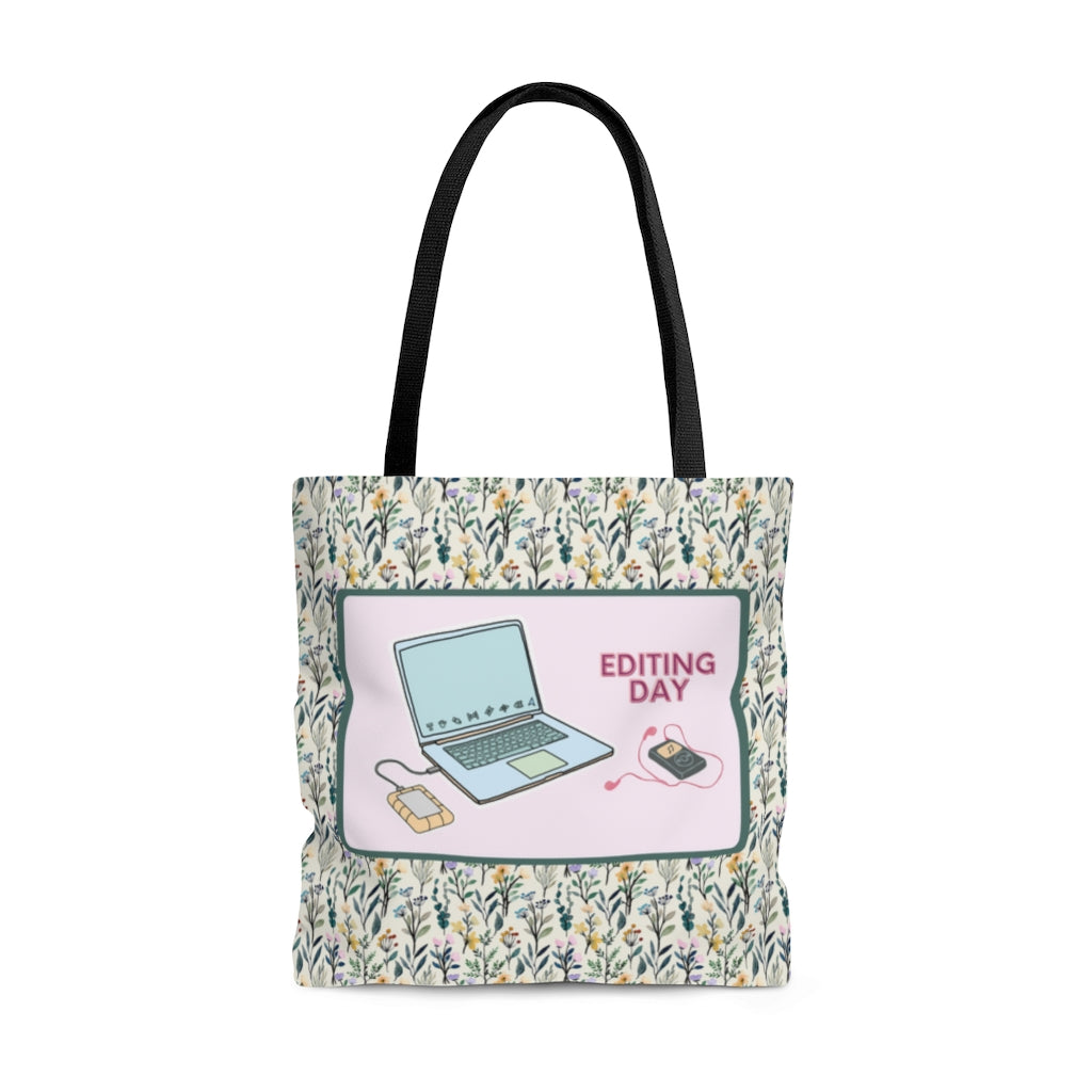 Photographer Tote Bag: Editing Day