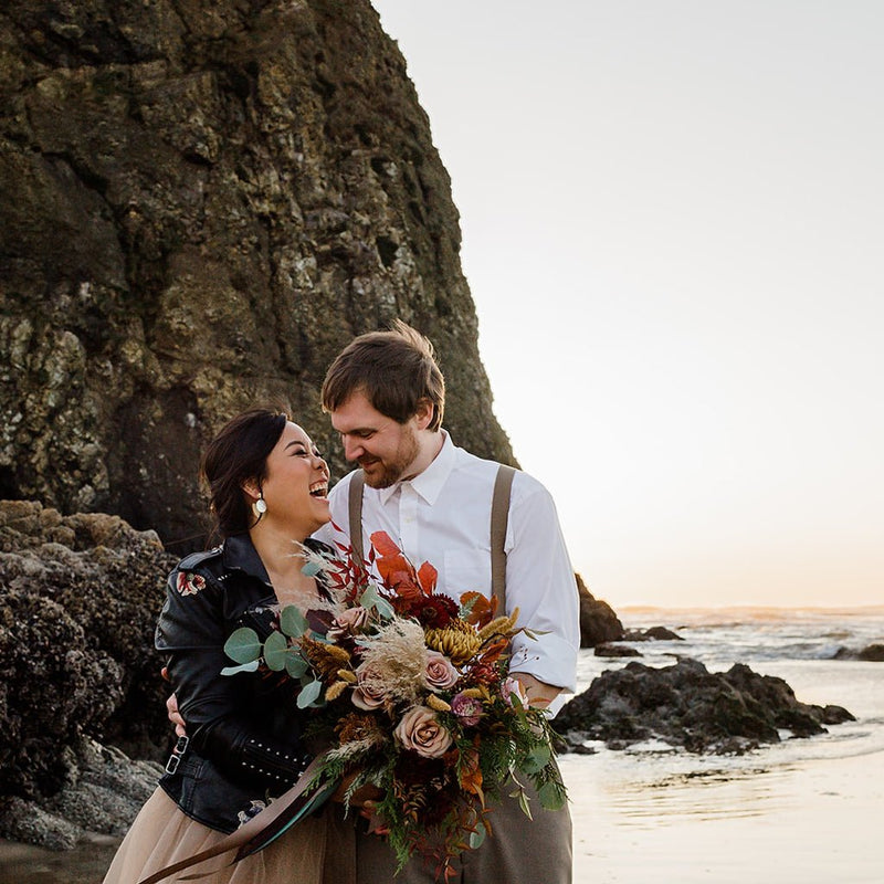 A Dreamy Styled Shoot at Cannon Beach | Photographs by Emily Zamora! - Opal and June