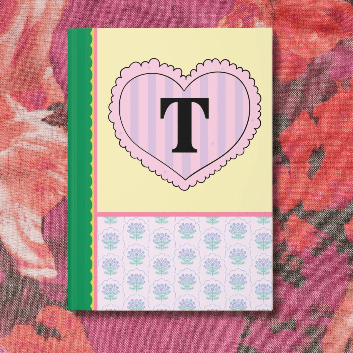 Colorful and Cute Initial Notebooks: The Best Gifts! - Opal and June