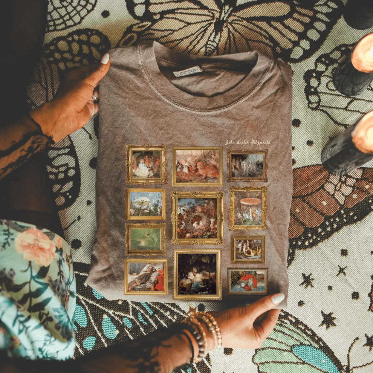 Famous Paintings - Opal and June