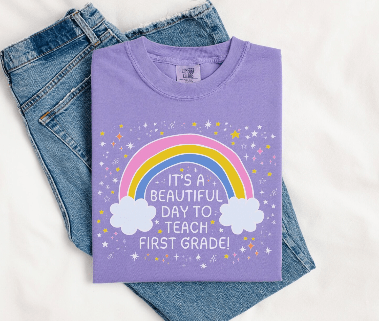 First Grade Teacher Tee Shirts - Opal and June
