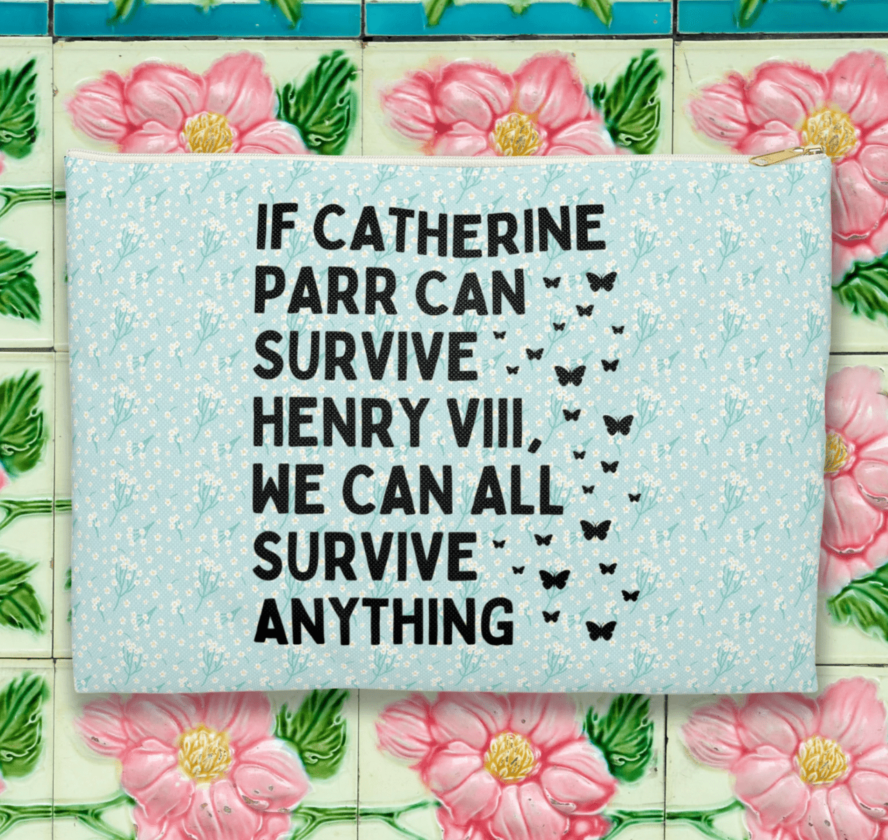 Pouch with Zippers - Opal and June