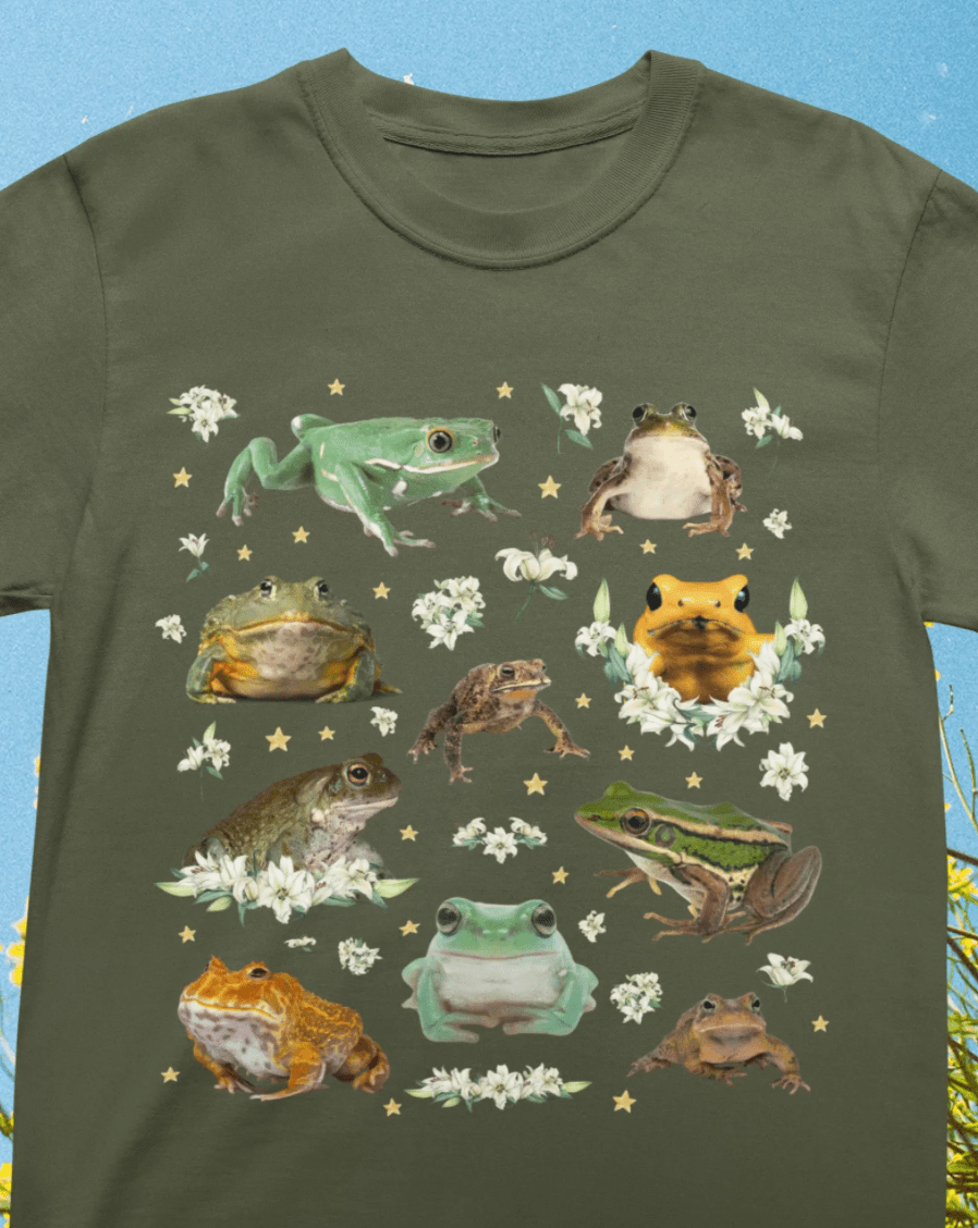 The Cutest Frog Tee Shirts Ever - Opal and June