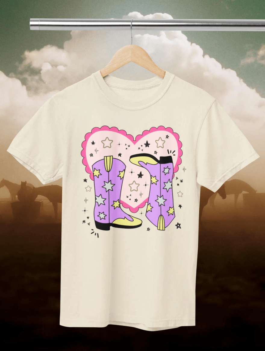 The Girliest + Cutest Western Tees - Opal and June