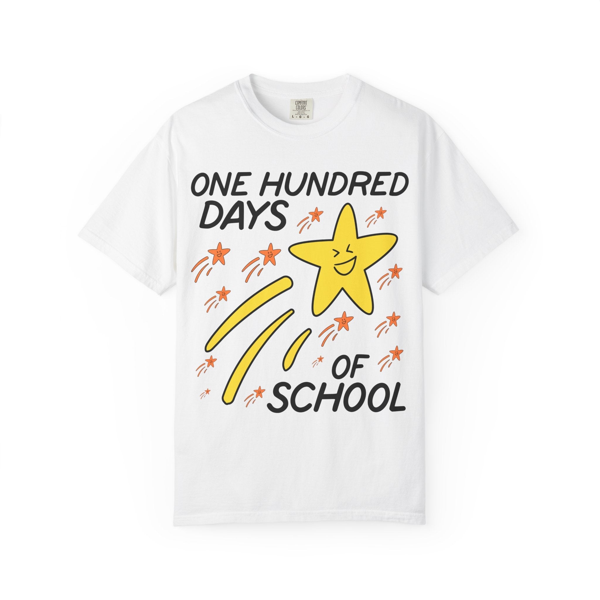 100 Days of School Matching Teacher Tee Shirt, School Librarian or School Office Staff Tee, Elementary School Teacher 100th Day of School T - Opal and June