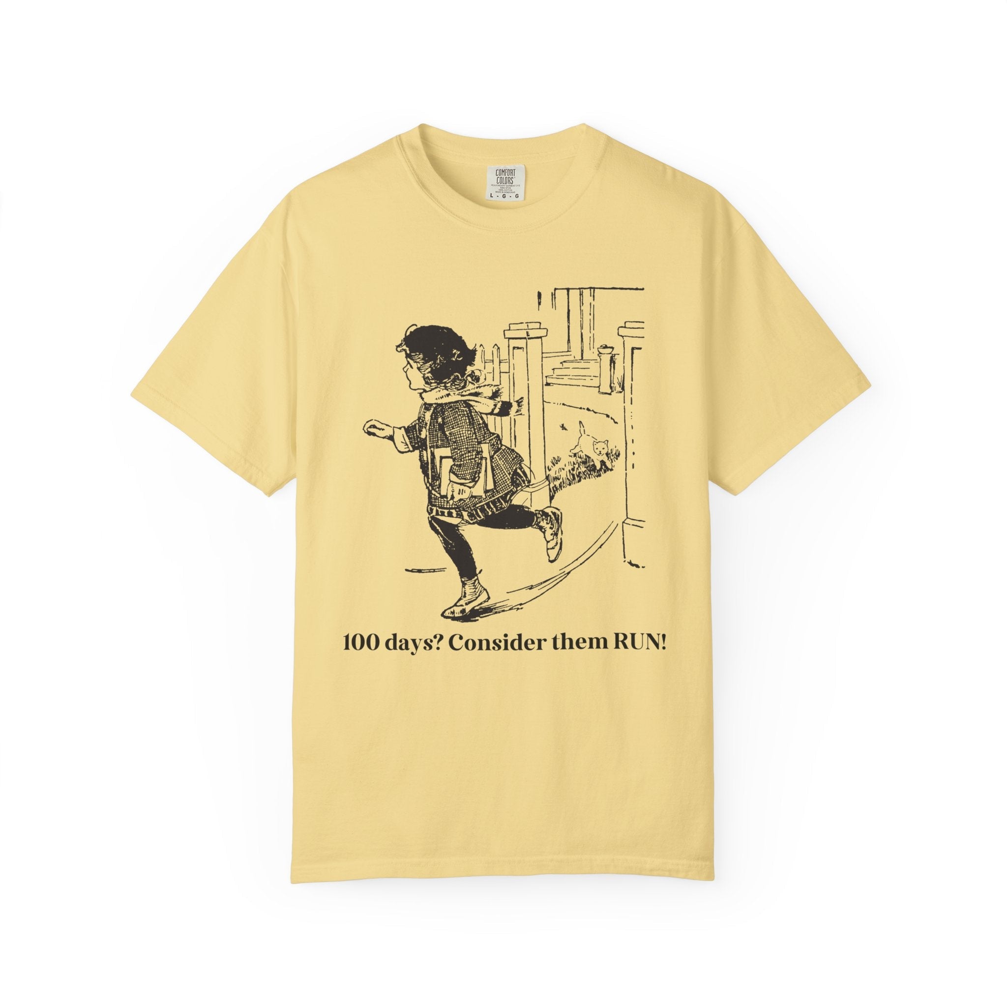 100 Days of School Teacher Tee Shirt for Cat Lover, Cute Vintage Aesthetic T-Shirt for Hundredth School Day, Matching School Office Staff T - Opal and June