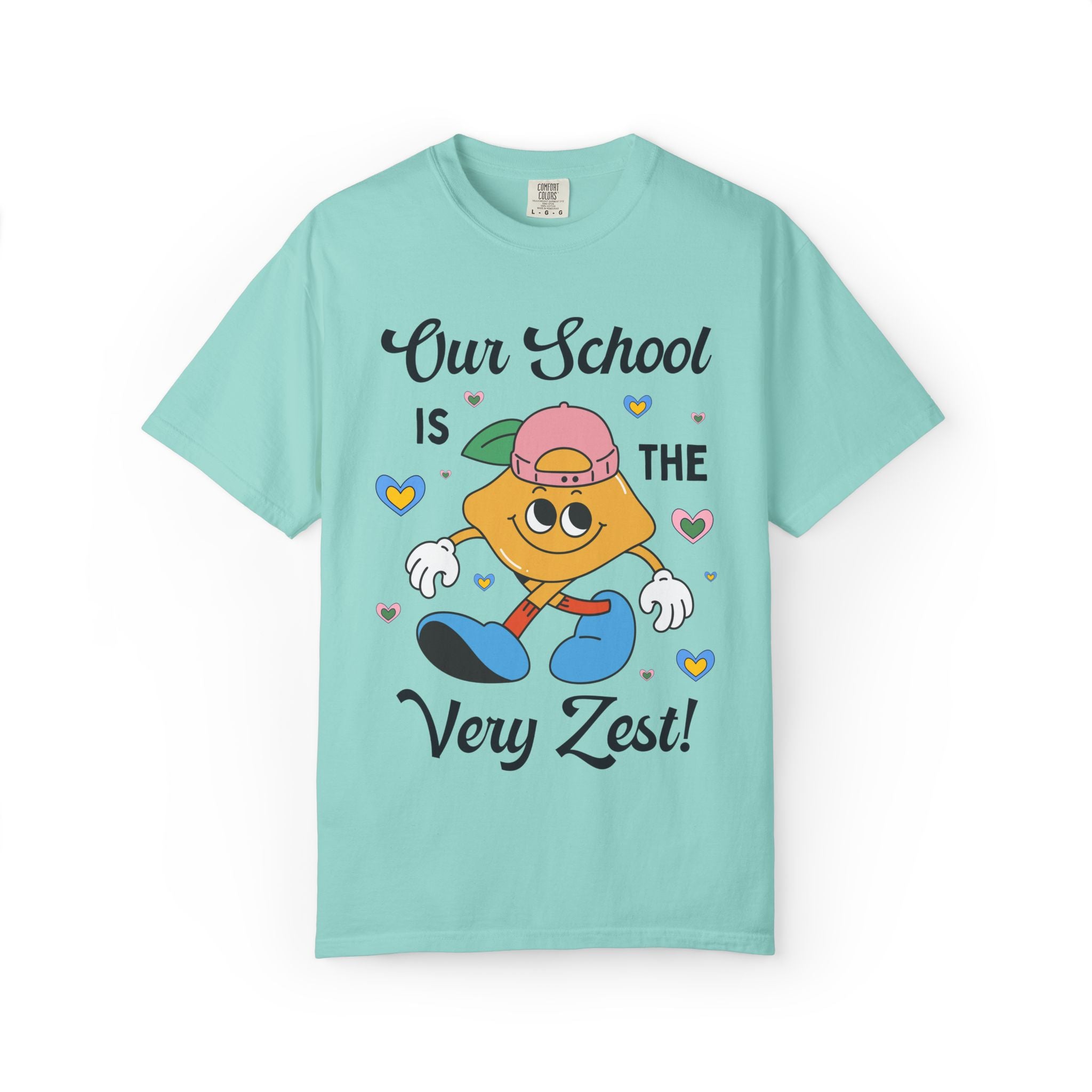 Our School is The Very Zest: Matching Teacher T-Shirt for Meet the Teacher Night or Back to School