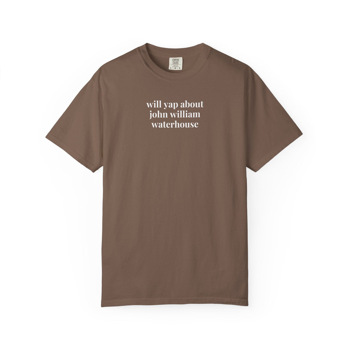 Will Yap About John William Waterhouse Late 19th Century Early 1900s Art History T-Shirt, English Art History Pre-Raphaelite Art History Movement