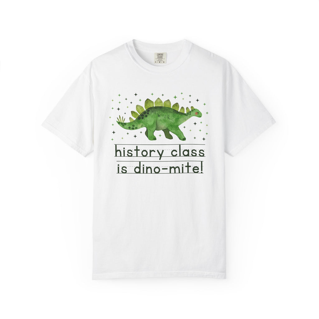 Dinosaur History Teacher Tee