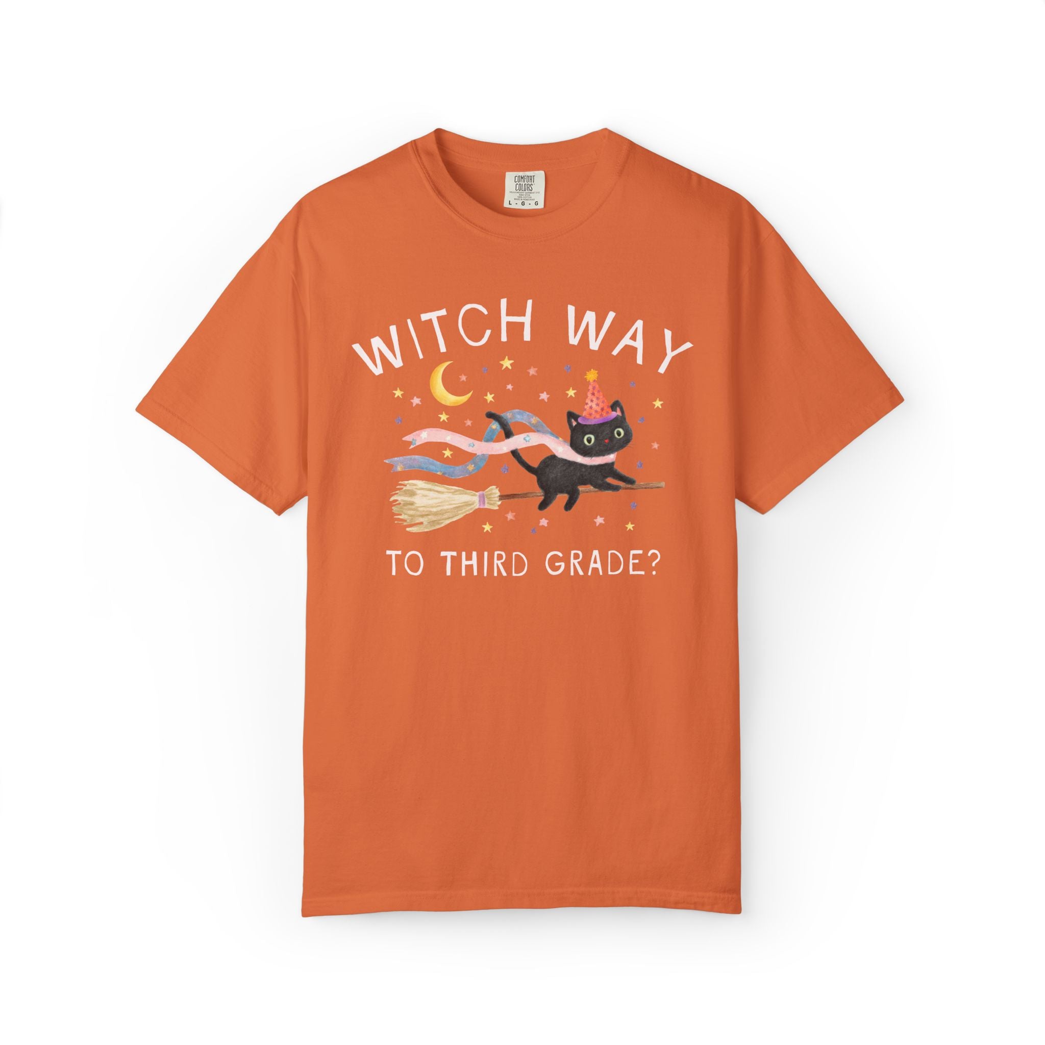 Halloween Teacher Team Tee Shirt for Elementary School Office Staff, Cafeteria Staff, Kindergarten Teacher, School Librarian Halloween Tee