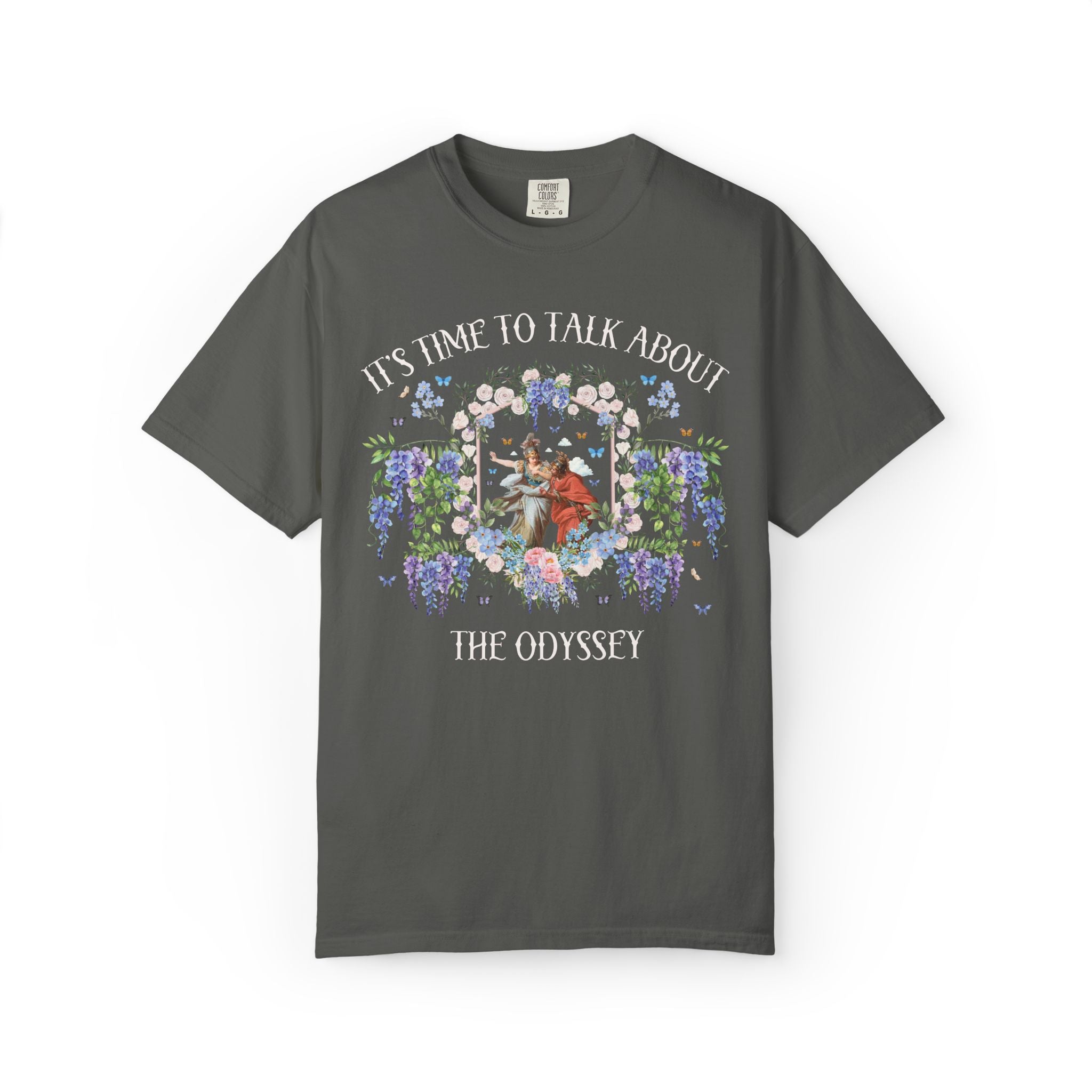 The Odyssey Art History Buff Tee Shirt: Ancient Greek Mythology History Buff T-Shirt, Homer Ancient Classic Literature, Poetry Major Gift