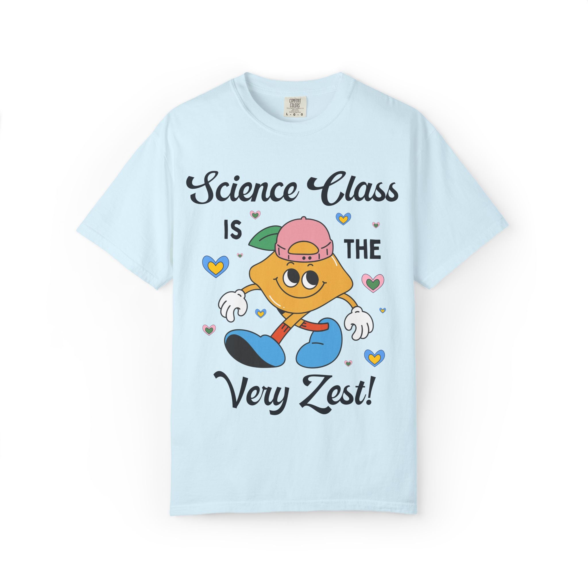 Science Class is The Very Zest: Matching Teacher T-Shirt for Meet the Teacher Night or Back to School