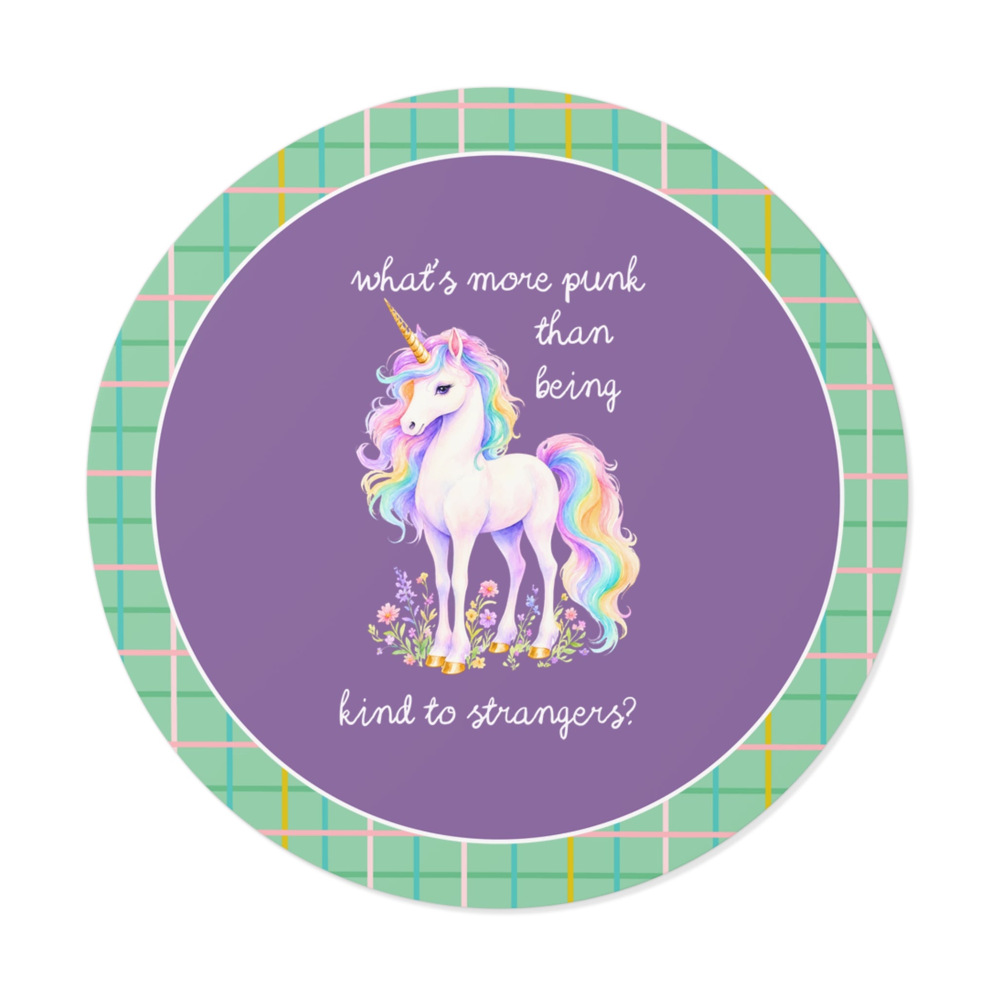 What's More Punk Than Being Kind to Strangers Sticker