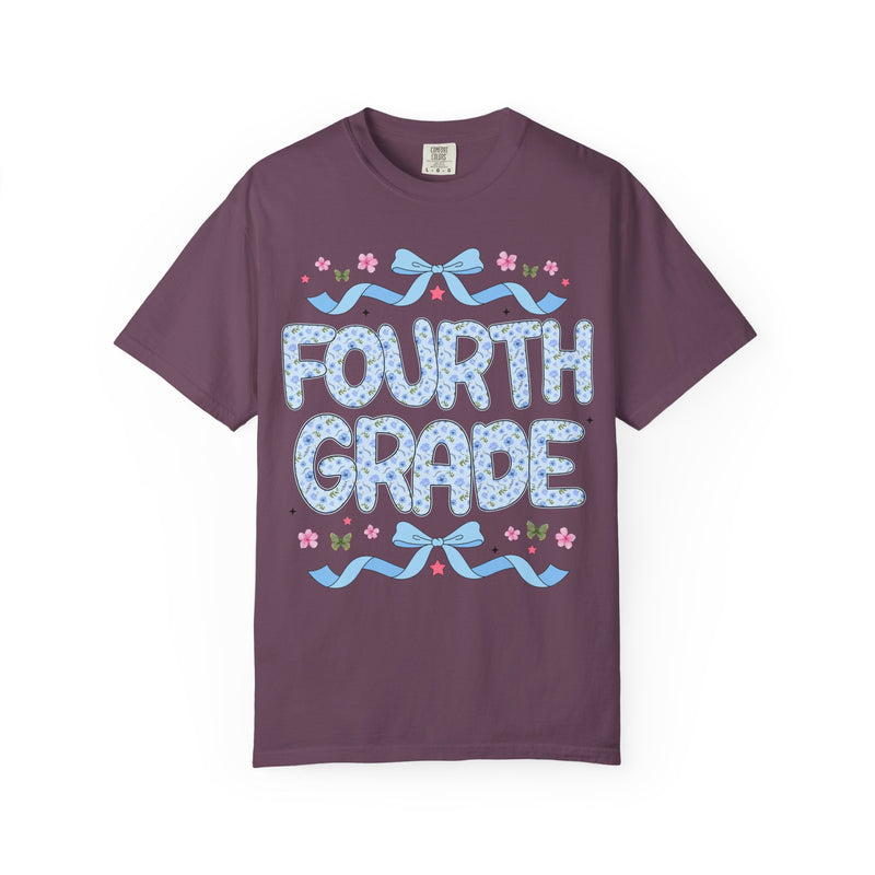 Floral Fourth Grade