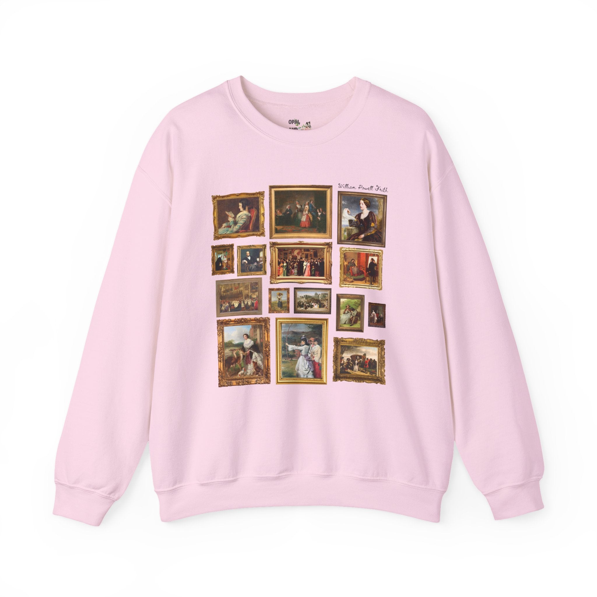 William Powell Frith Art History Lover Sweatshirt for Humanities Teacher or Artist Who Loves Victorian Art, English Art Historian Crewneck