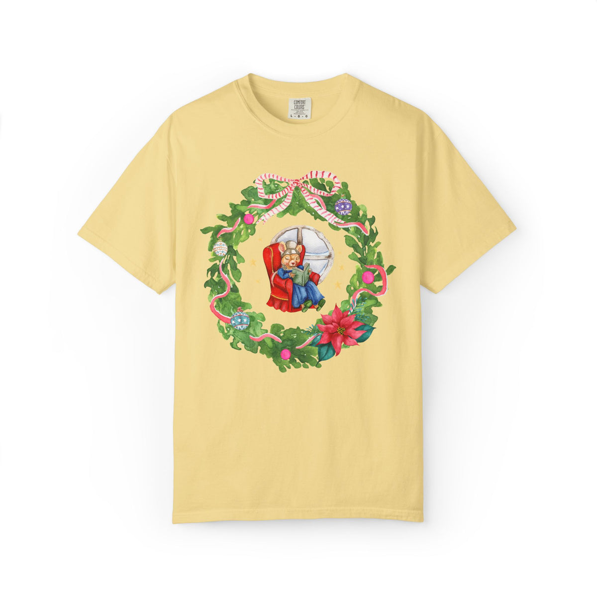 Bookish Christmas Mouse