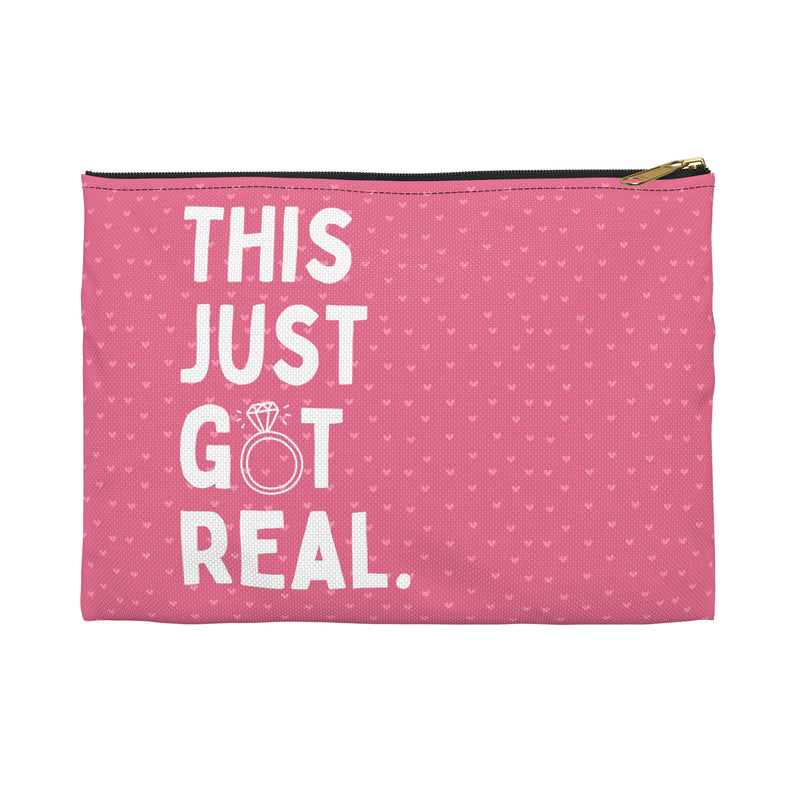 This Just Got Real: Cute Accessory Pouch