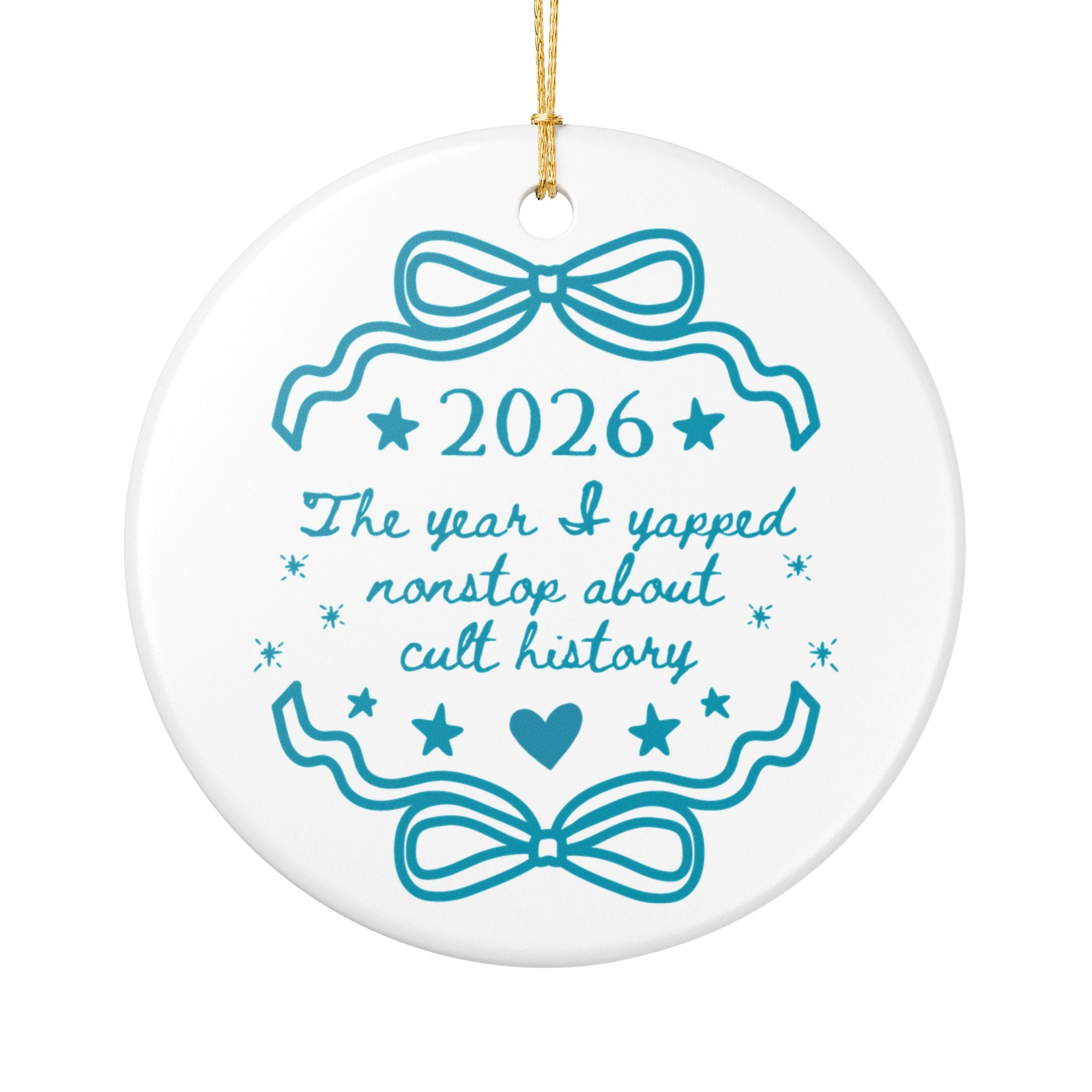 Cult Historian Gift for History Lover, Morbid and Spooky History Buff Gift: The Year I Yapped Nonstop About Cult History, 70s US History