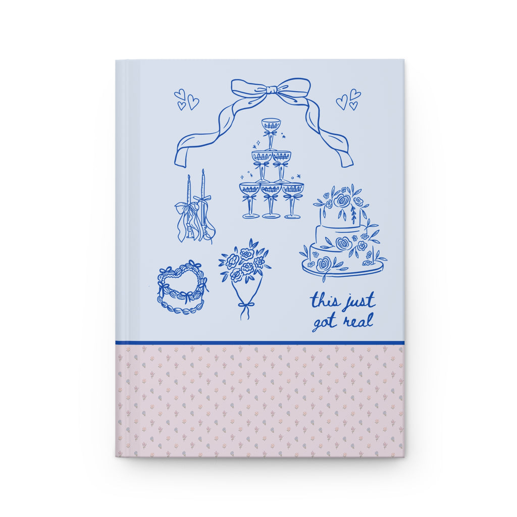 This Just Got Real Journal: Blue