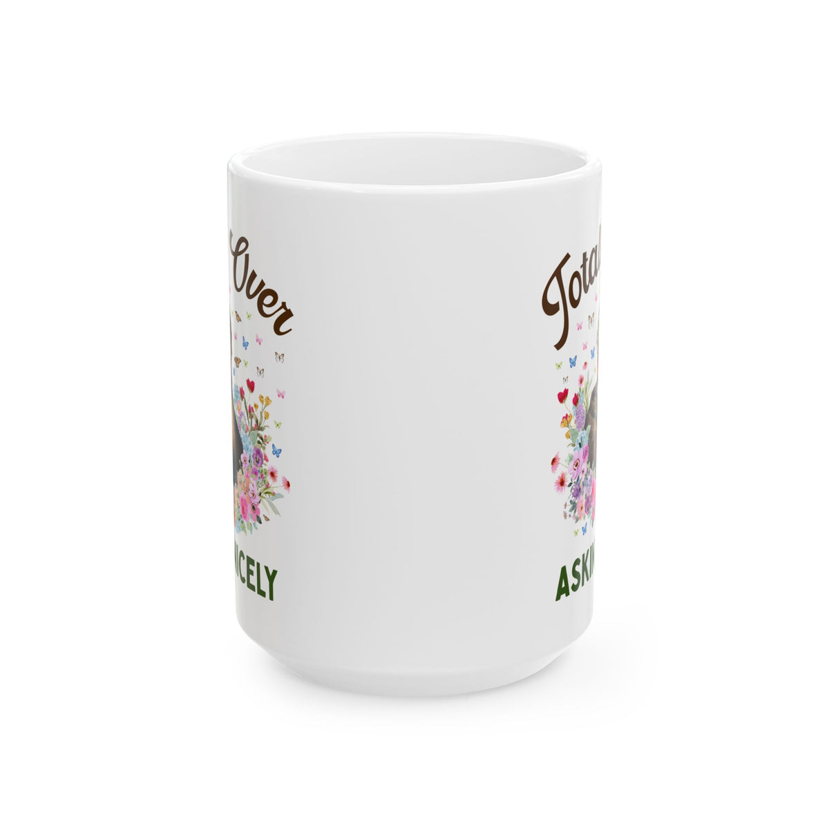 John Brown Abolitionist American History Coffee Mug: Totally Over Asking Nicely, 19th Century Civil Rights History Mug