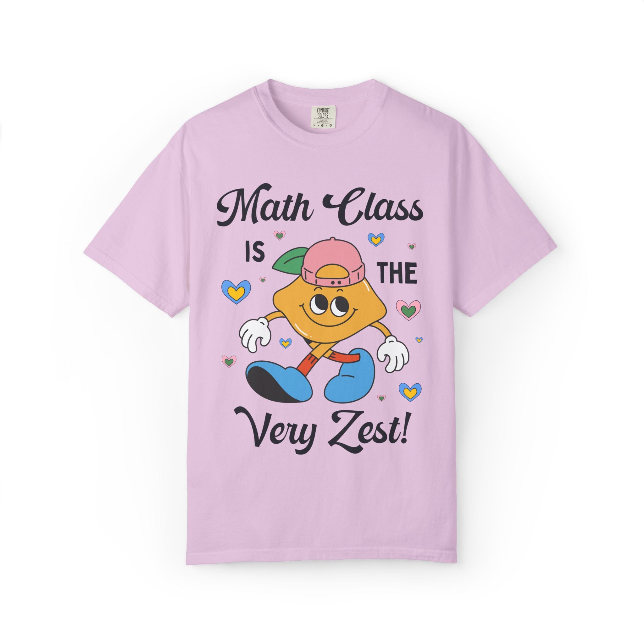 Math Class is The Very Zest: Matching Teacher T-Shirt for Meet the Teacher Night or Back to School