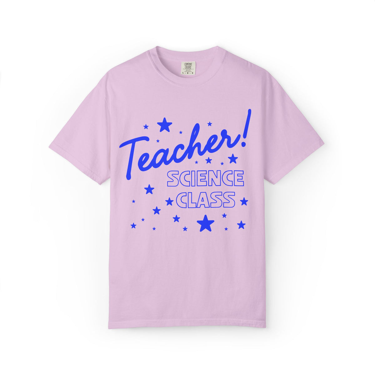 Science Teacher Tee Shirt with Stars: Cute Matching Teacher Shirt, Back to School, Teacher Appreciation Gift, High School Science Department