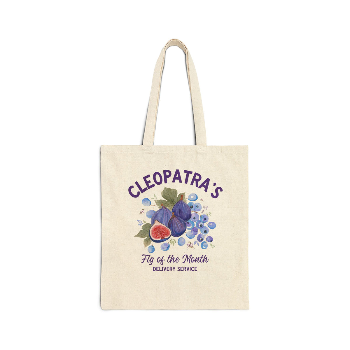 Cleopatra's Fig Delivery Tote Bag: Ancient Egyptian Roman History Tote Bag with Historian, Royal History Buff Tote Bag Gift