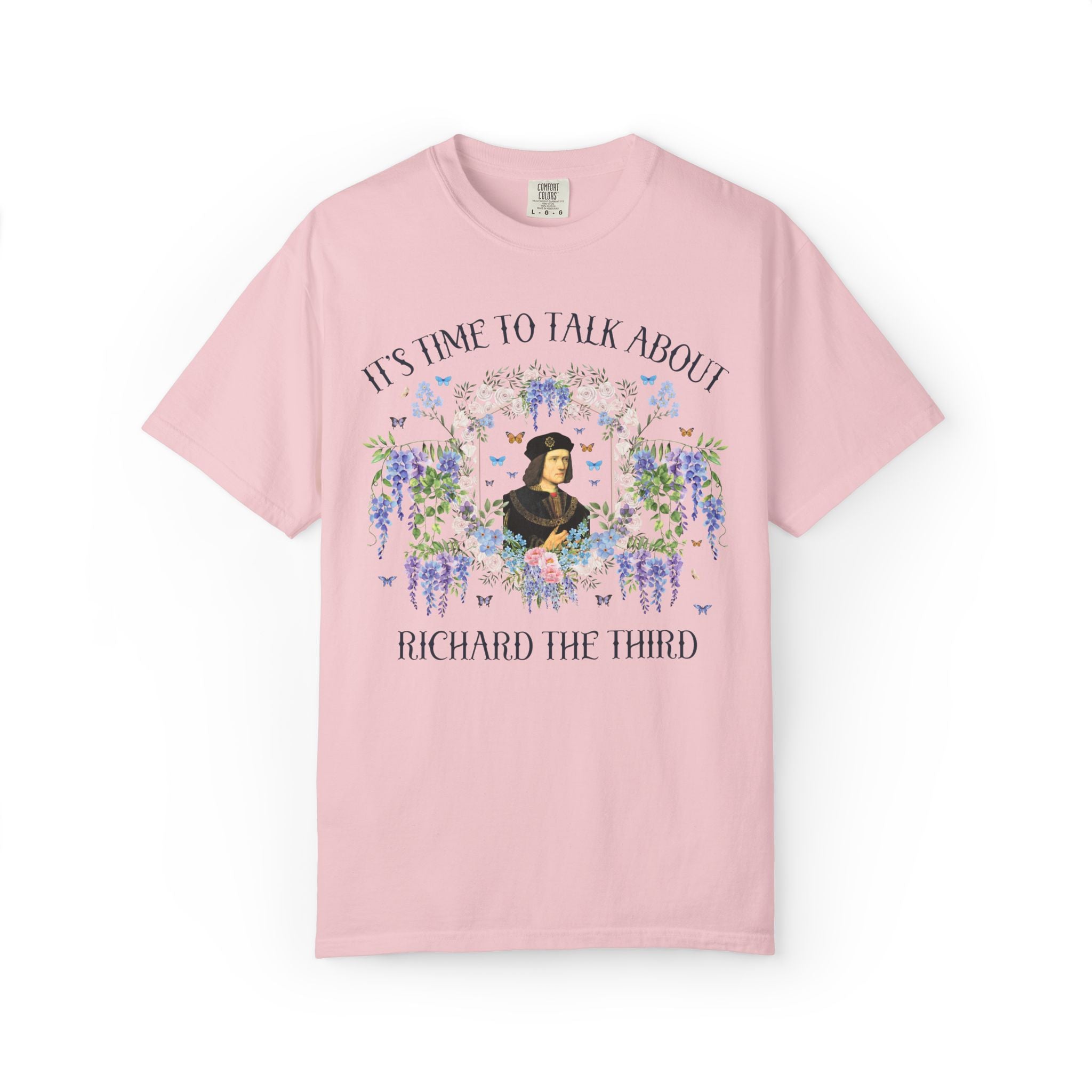 Richard the Third English History Buff T-Shirt, Funny Royal History Famous Kings Tee for Social Studies Teacher, 1400s English Historian