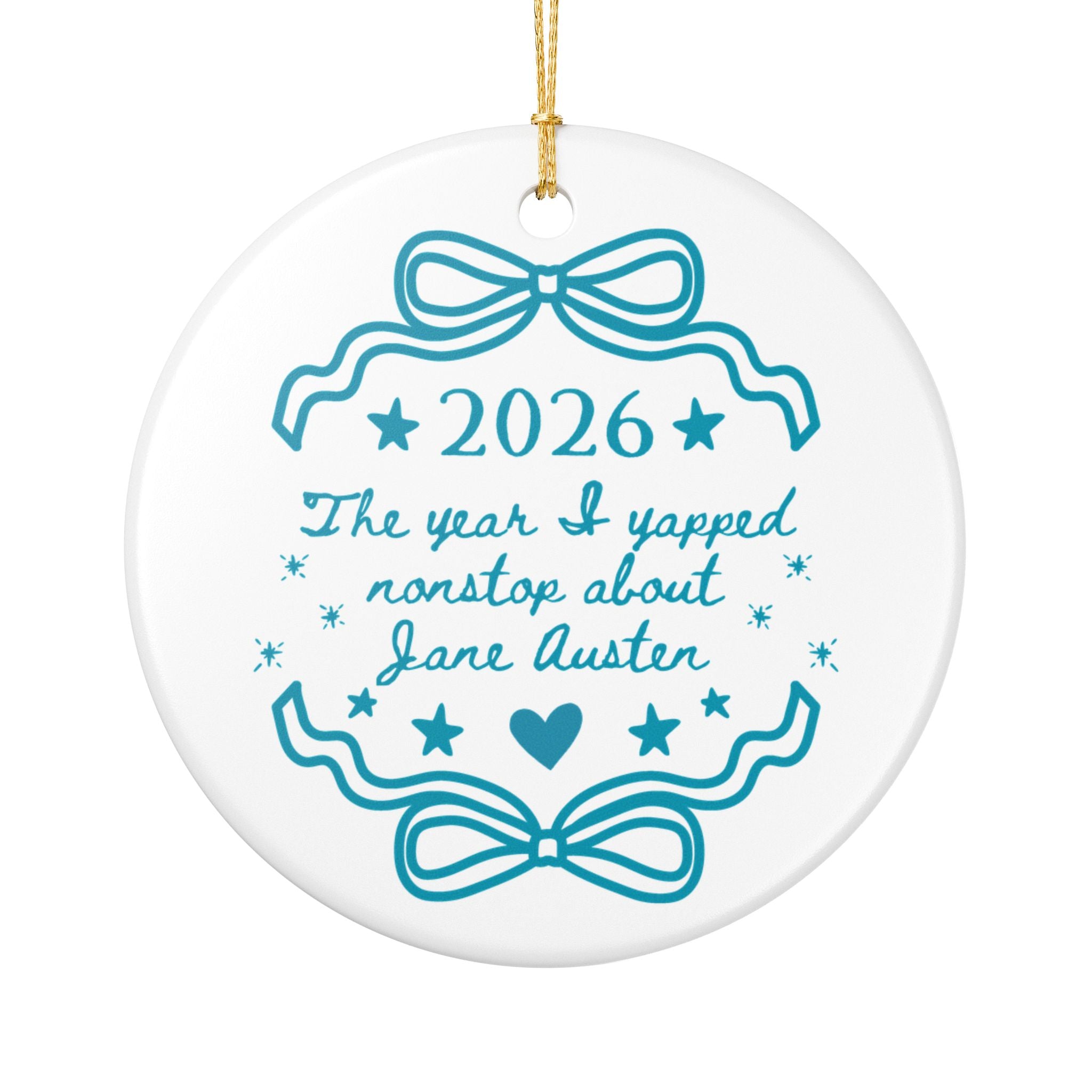 2026: The Year I Yapped Nonstop About Jane Austen | Bookish Classic Literature Bookworm Gift for Reader, Pride and Prejudice Reader Gift