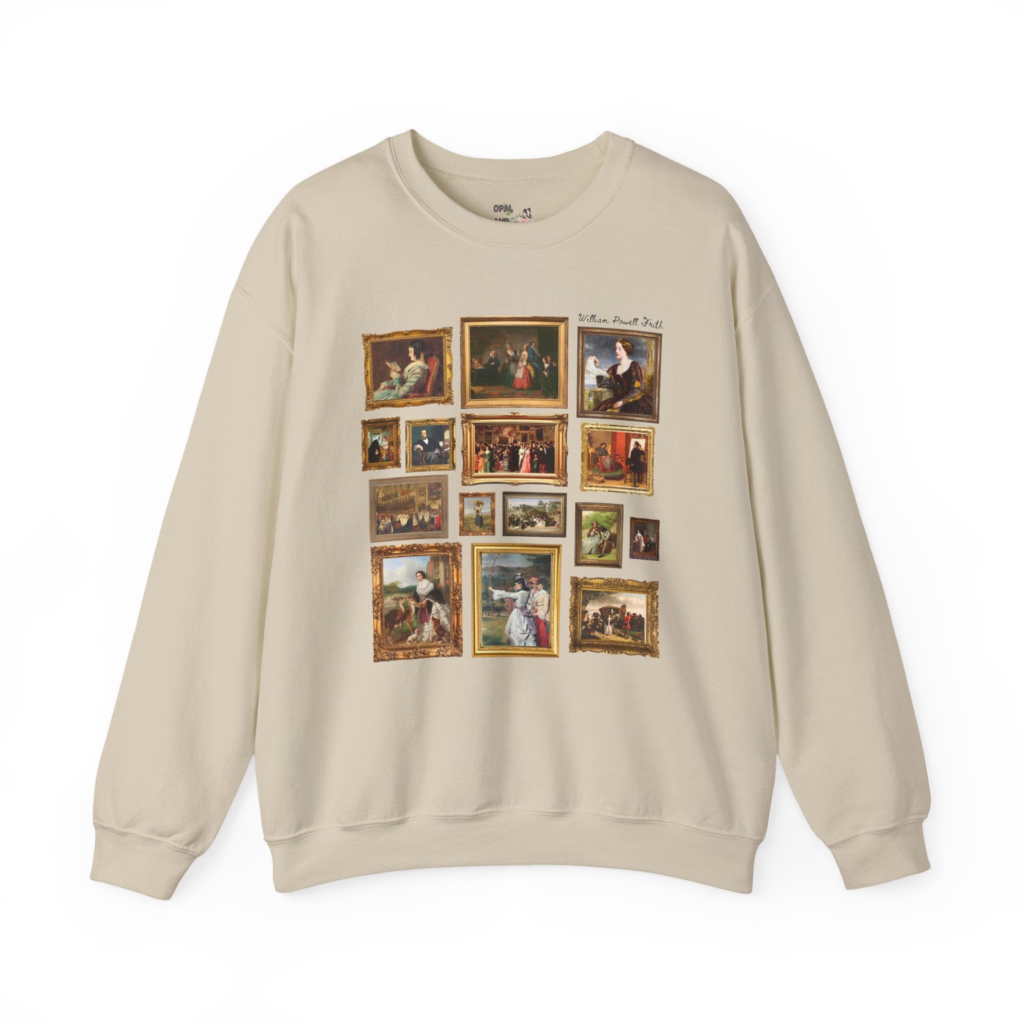 William Powell Frith Art History Lover Sweatshirt for Humanities Teacher or Artist Who Loves Victorian Art, English Art Historian Crewneck