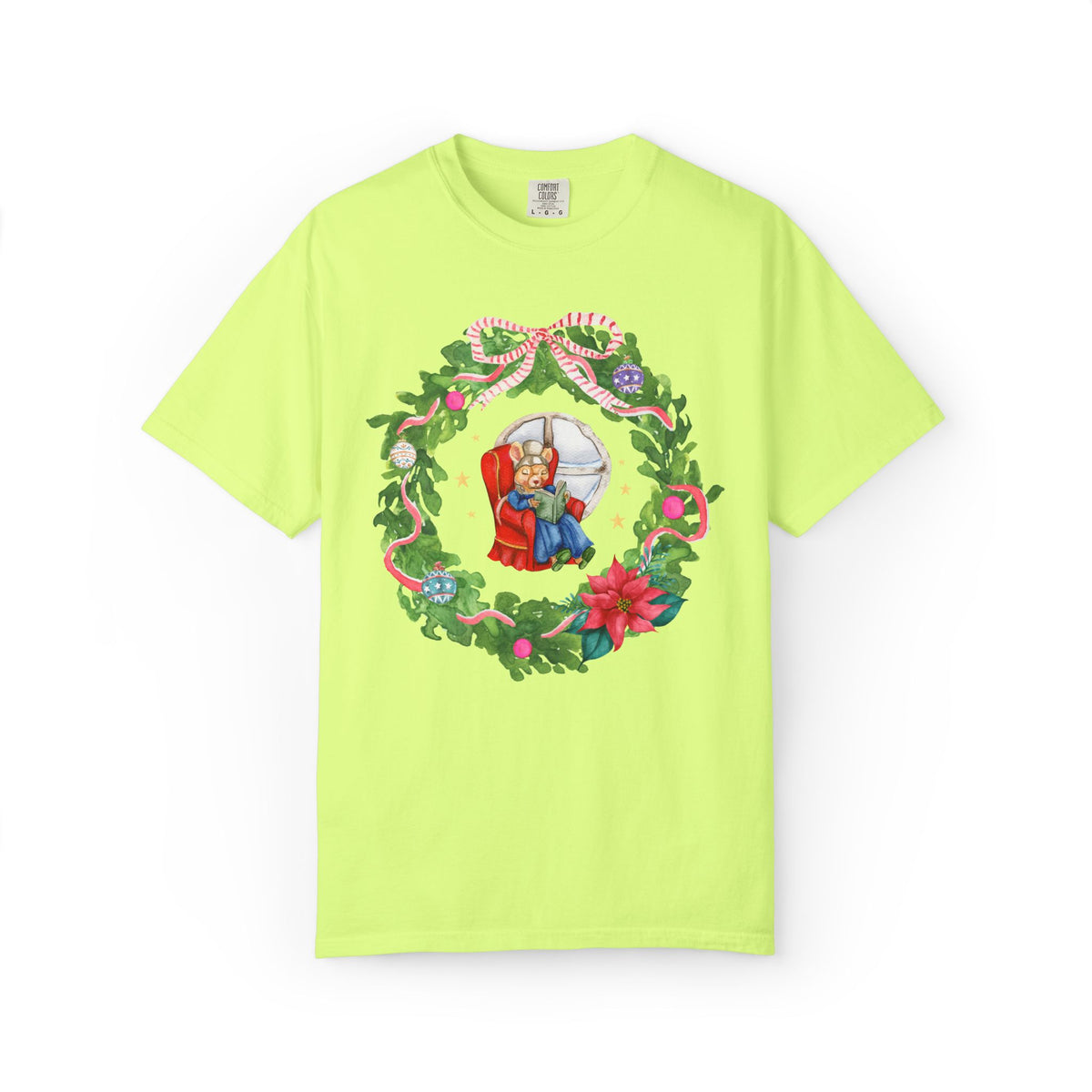 Bookish Christmas Mouse
