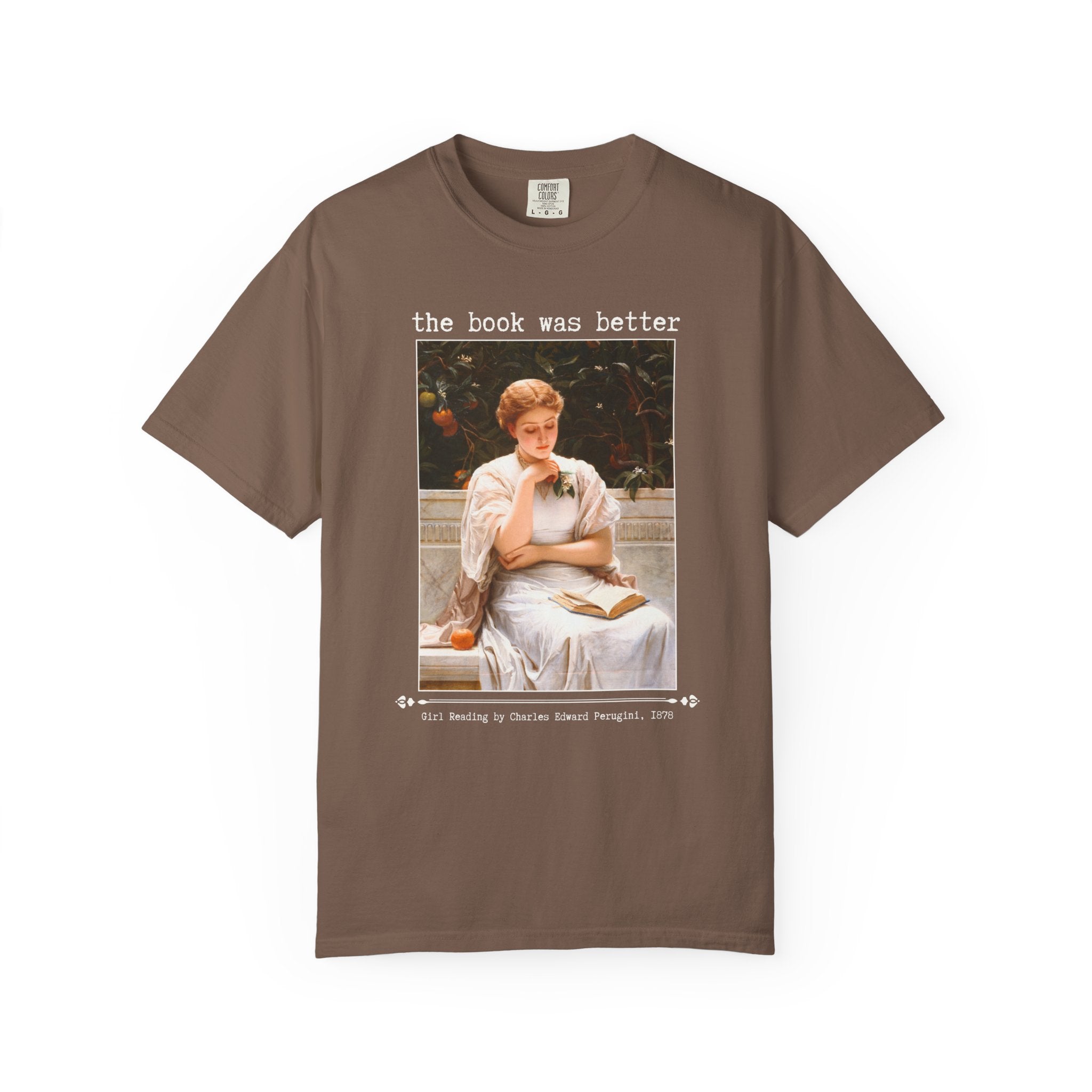 The Book Was Better Art History Book Lover Tee Shirt