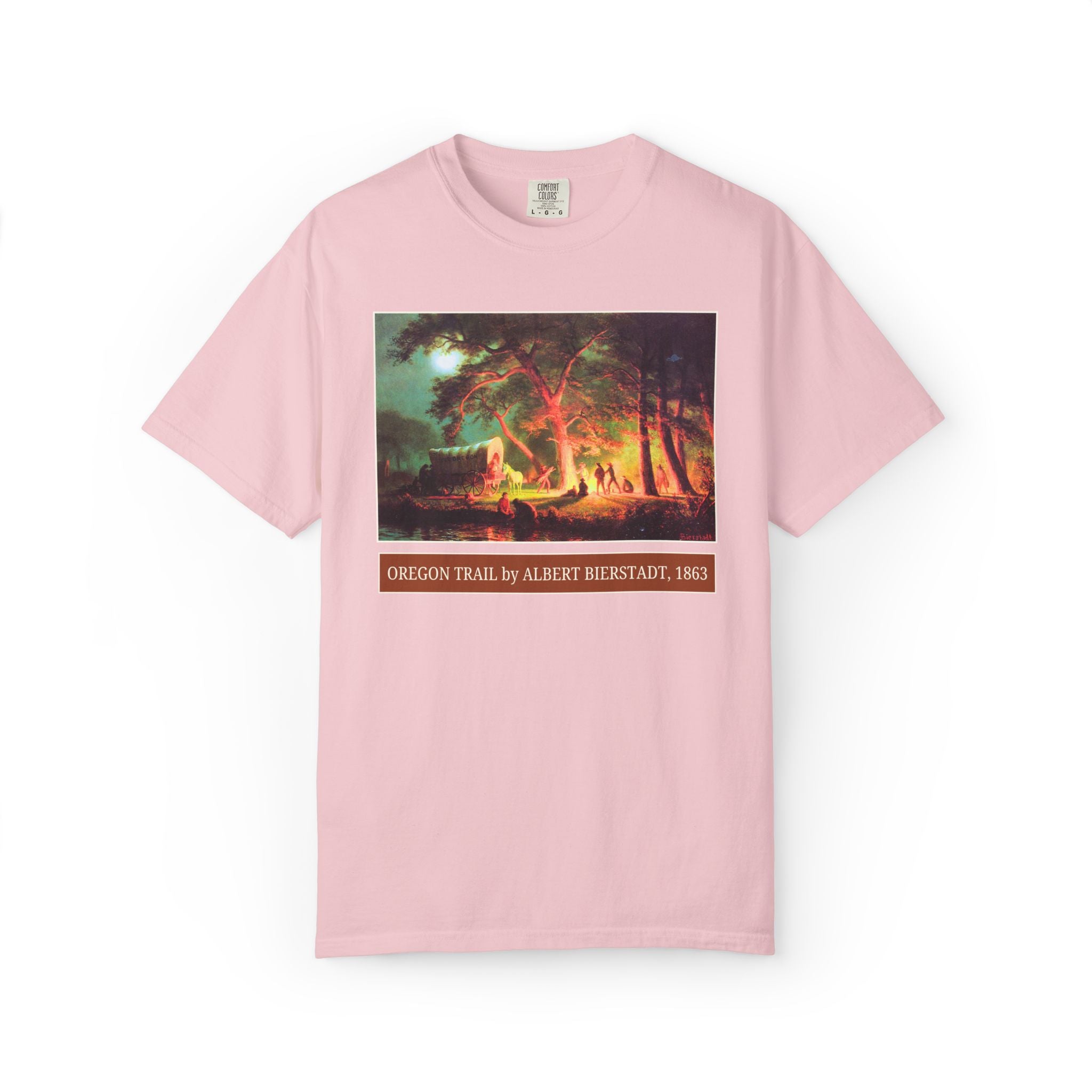 Oregon Trail Campfire by Albert Bierstadt