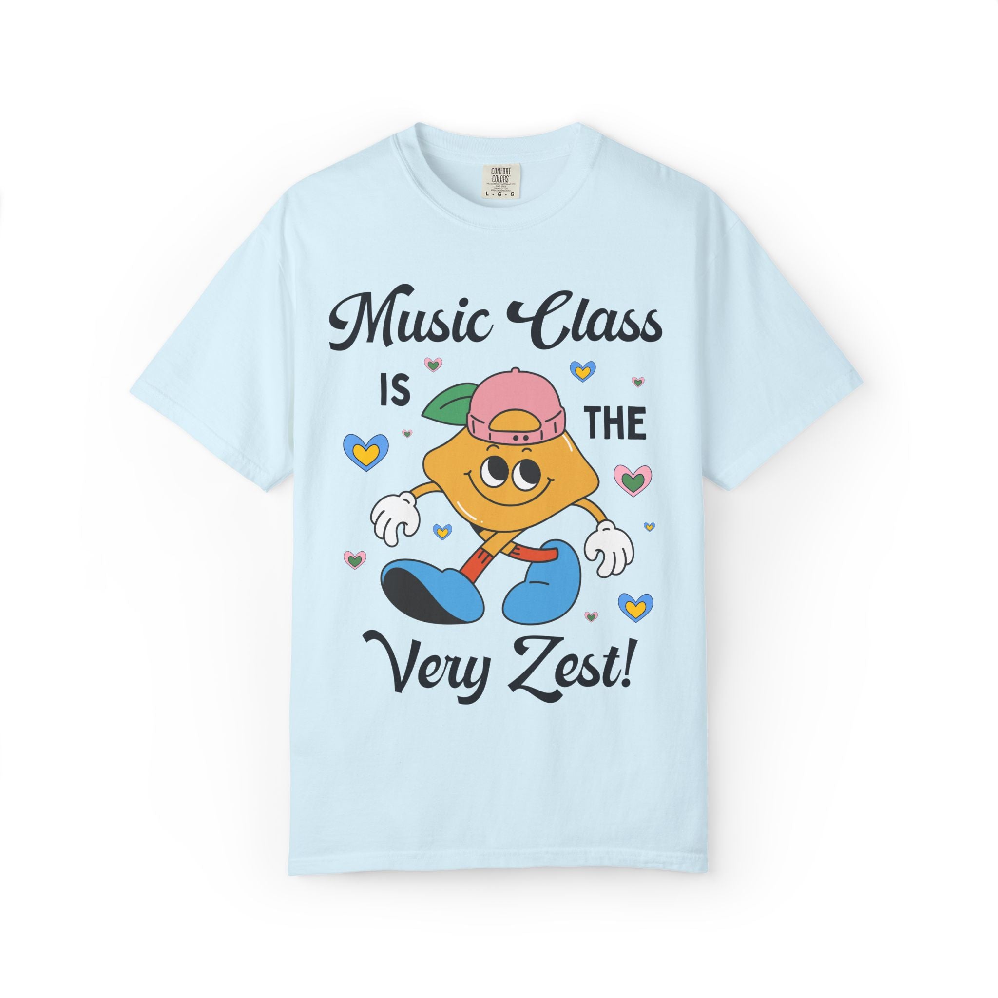 Music Class is The Very Zest: Matching Teacher T-Shirt for Meet the Teacher Night or Back to School