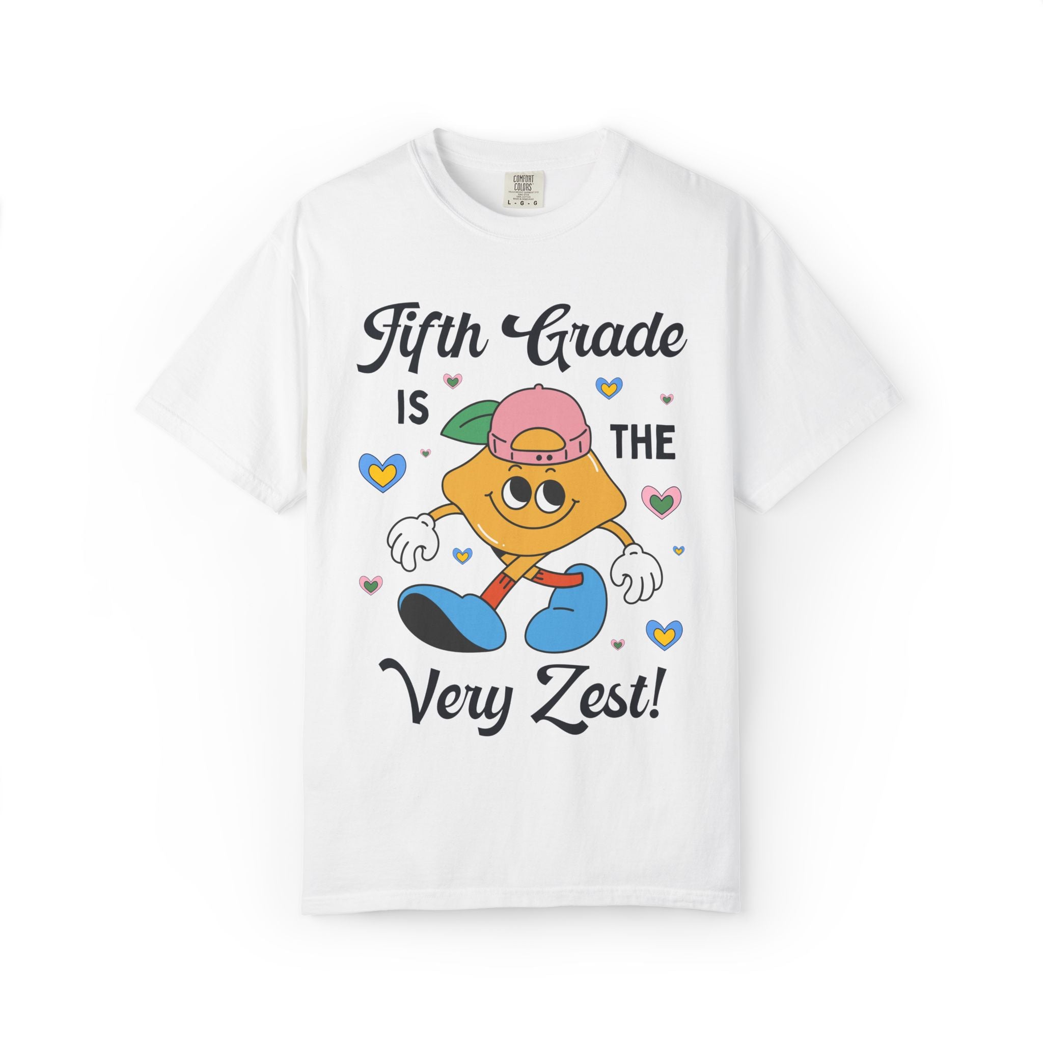 Fifth Grade is The Very Zest: Matching Teacher T-Shirt for Meet the Teacher Night or Back to School