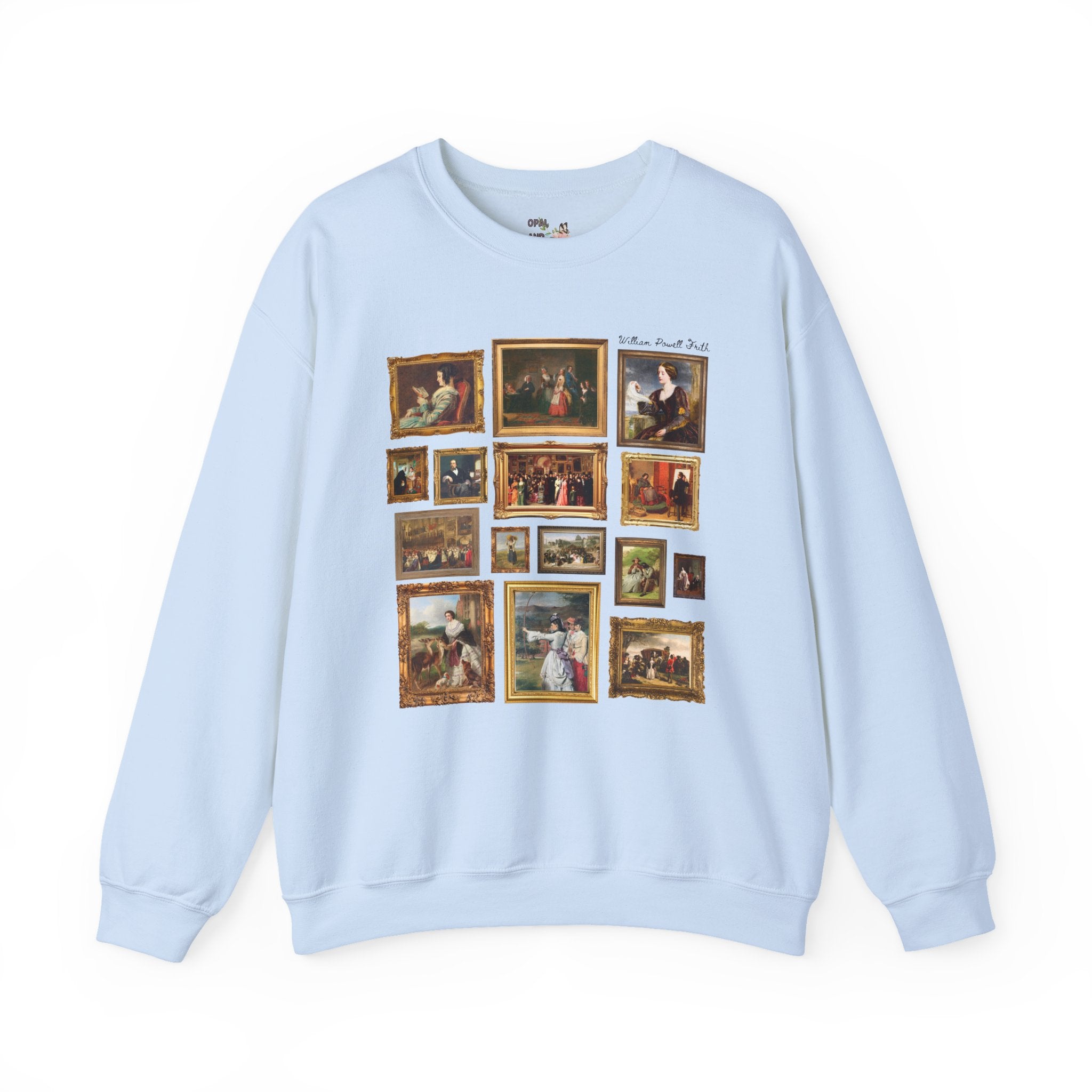William Powell Frith Art History Lover Sweatshirt for Humanities Teacher or Artist Who Loves Victorian Art, English Art Historian Crewneck