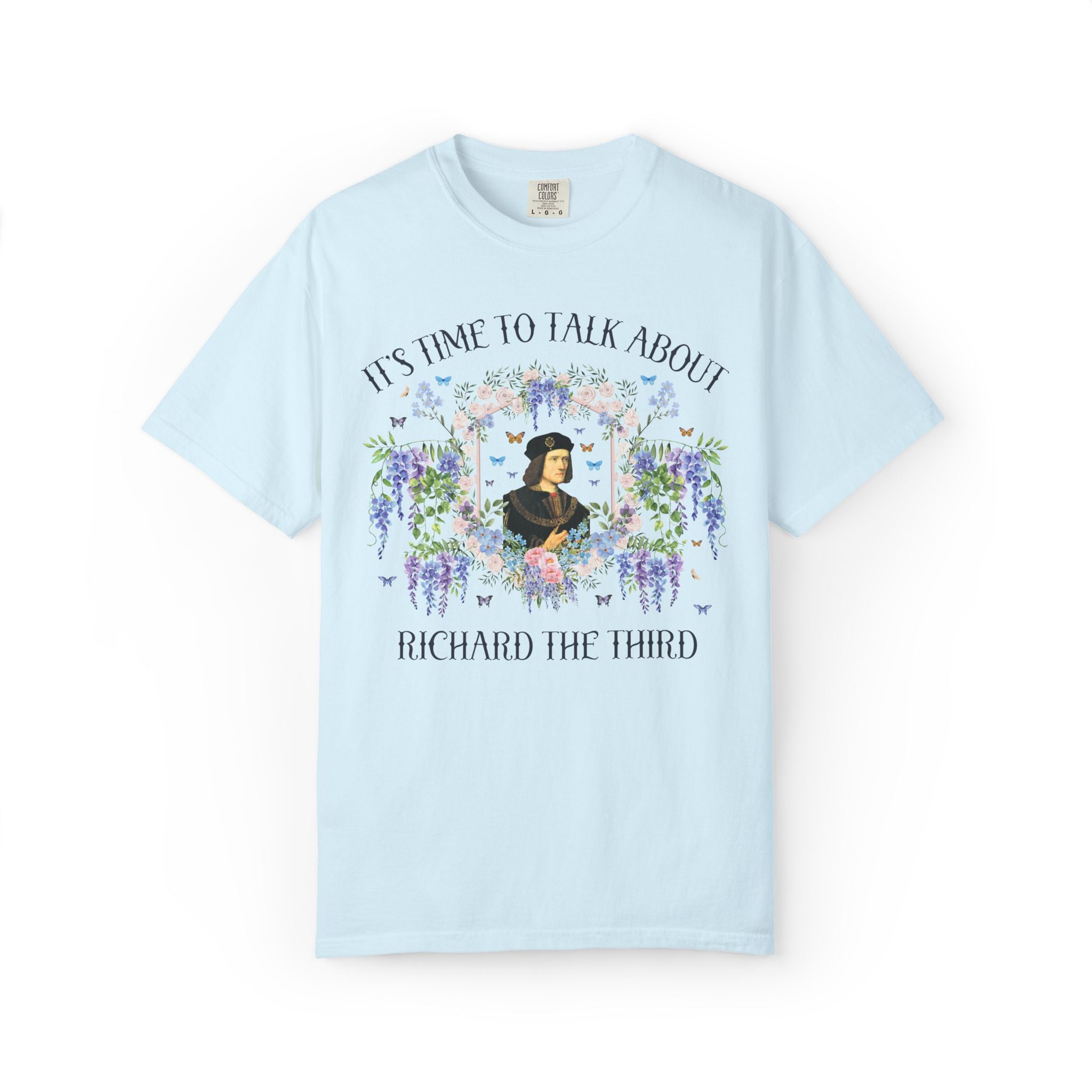 Richard the Third English History Buff T-Shirt, Funny Royal History Famous Kings Tee for Social Studies Teacher, 1400s English Historian