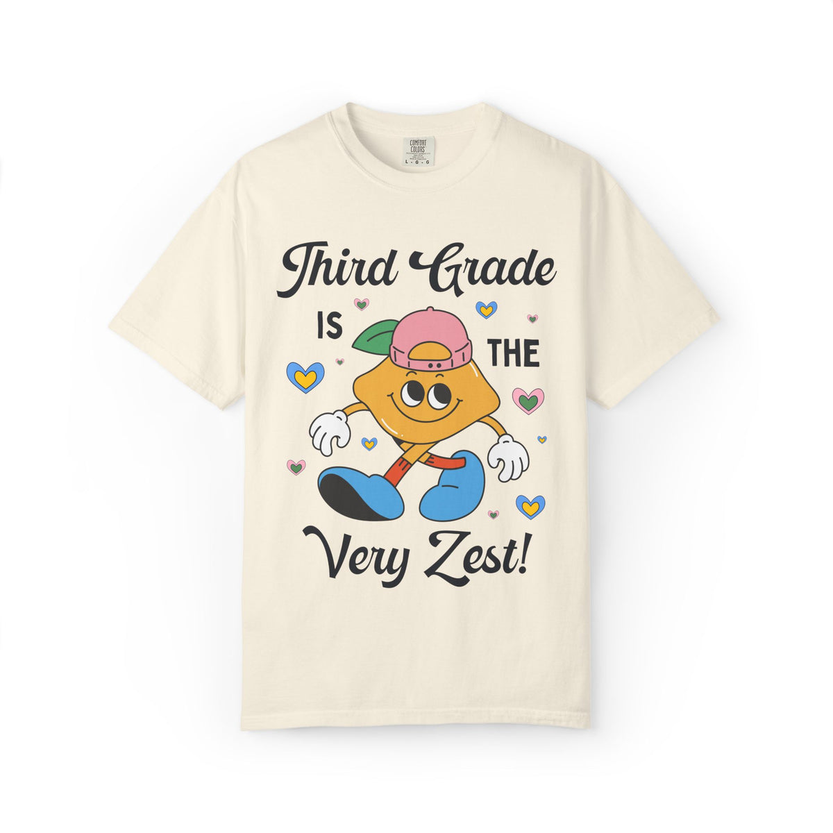 Third Grade is The Very Zest: Matching Teacher T-Shirt for Meet the Teacher Night or Back to School