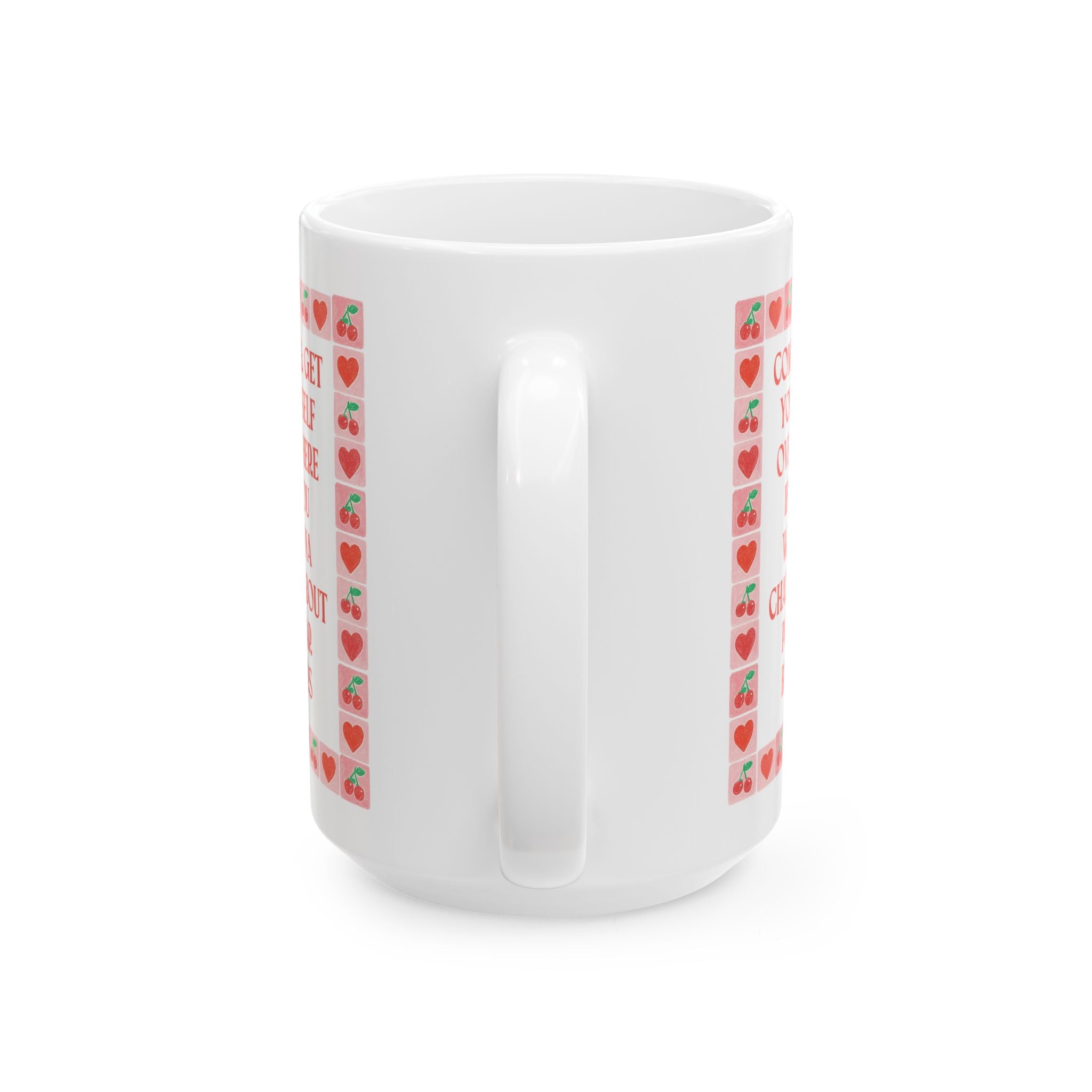 Come and Get Yourself Over Here if You Wanna Chat About Polar Bears: 15 Oz Coffee Mug for Animal Lover, Funny Polar Bear Gift for Coffee Lover
